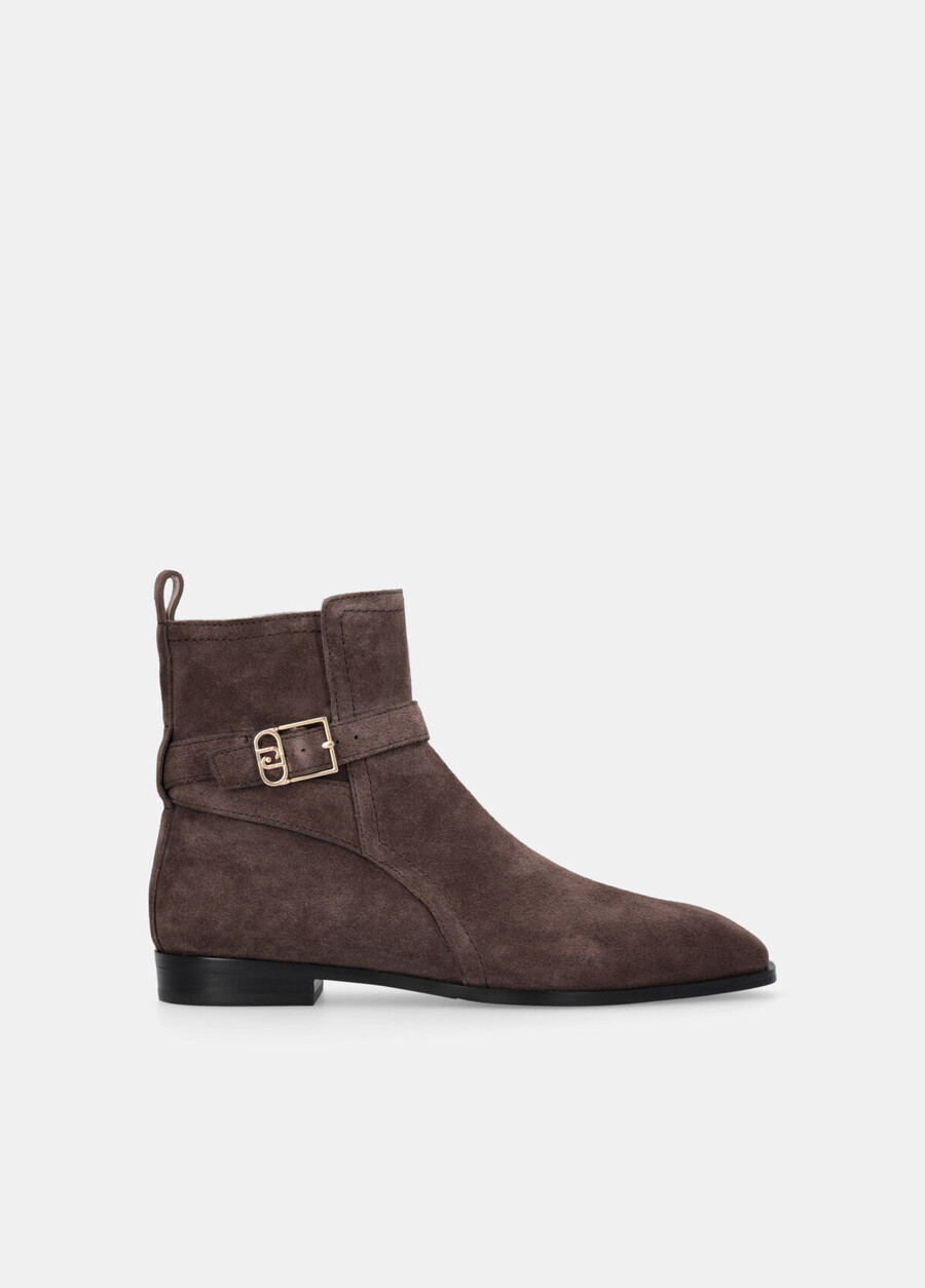 bottines en daim