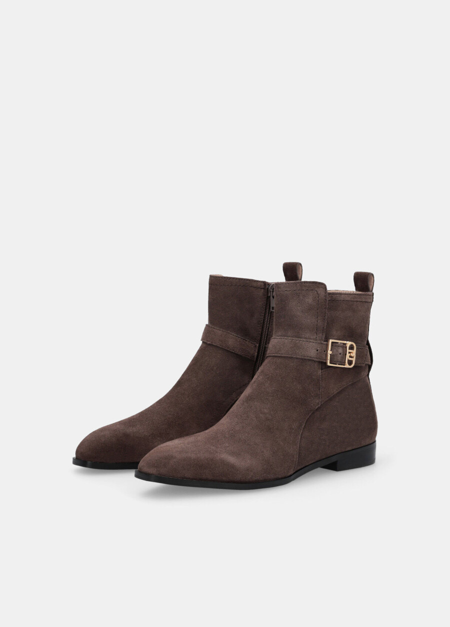 bottines en daim