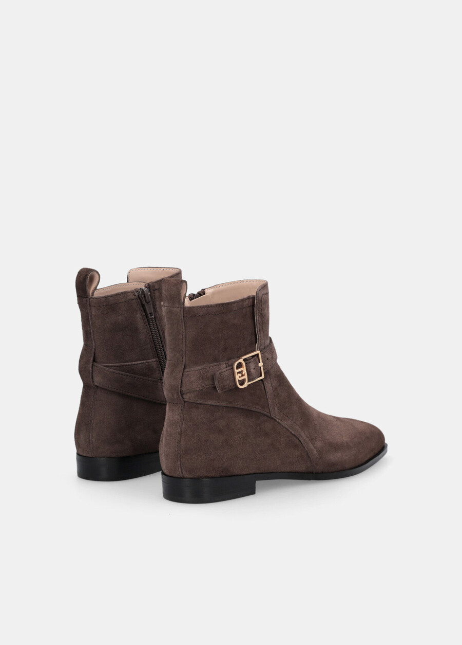 bottines en daim