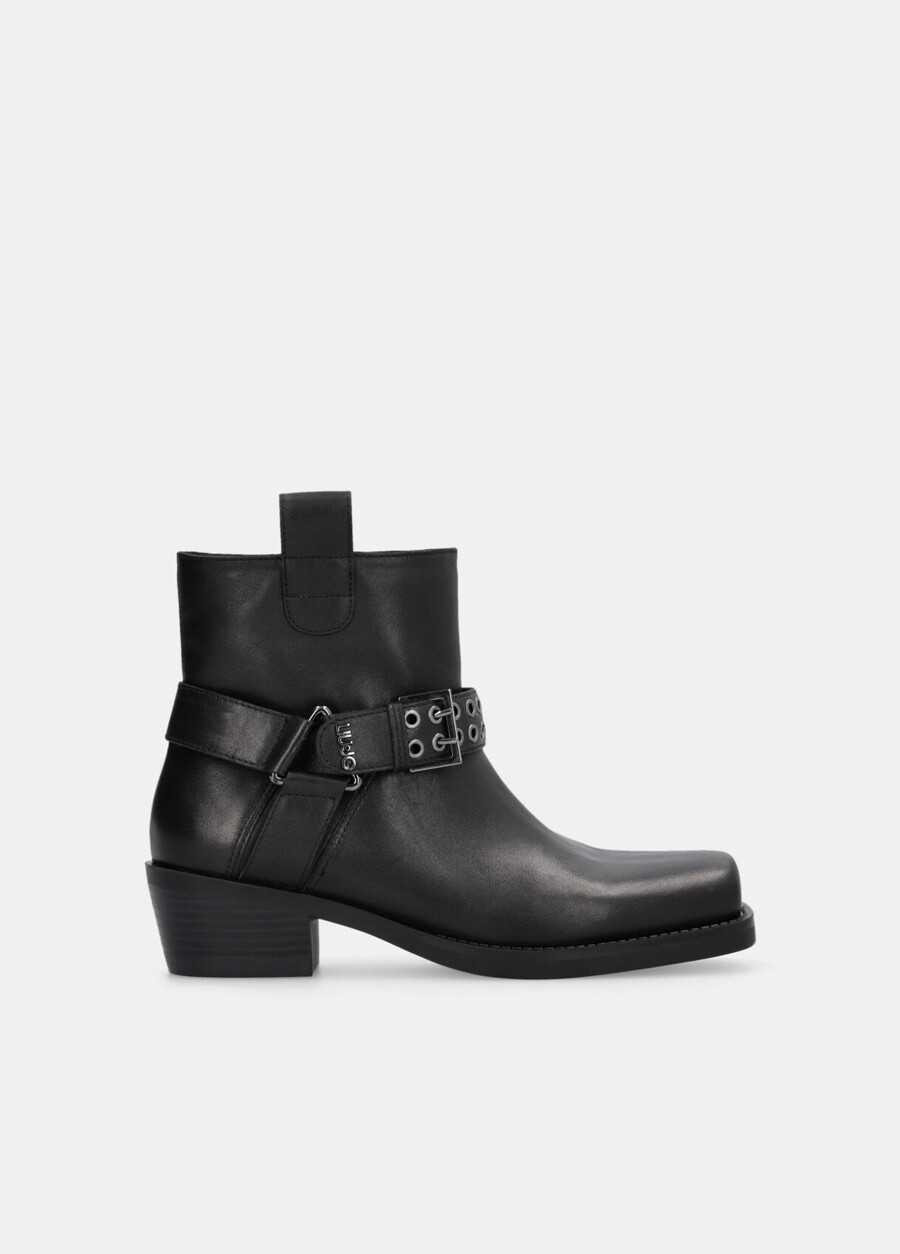 bottines de cowboy en daim