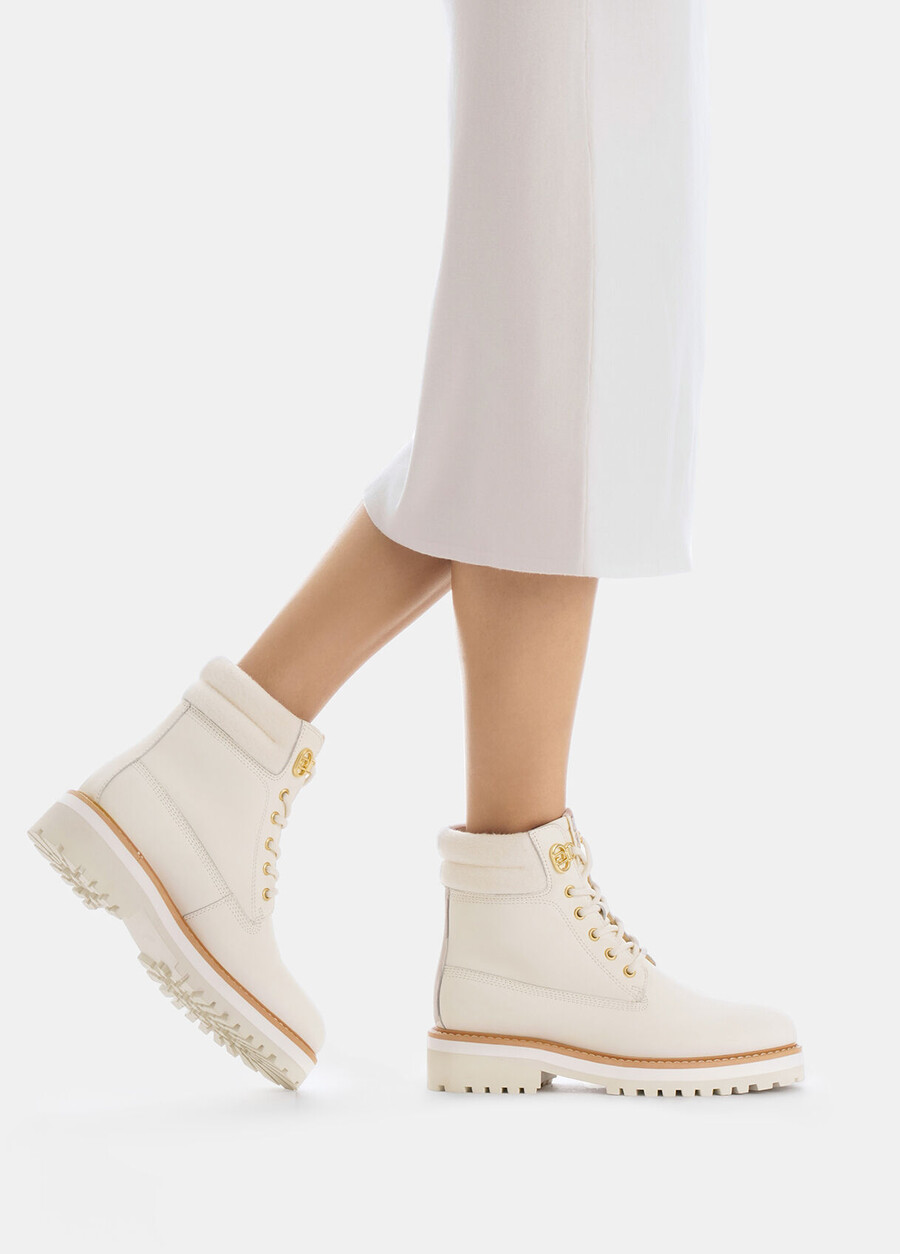 bottines en daim
