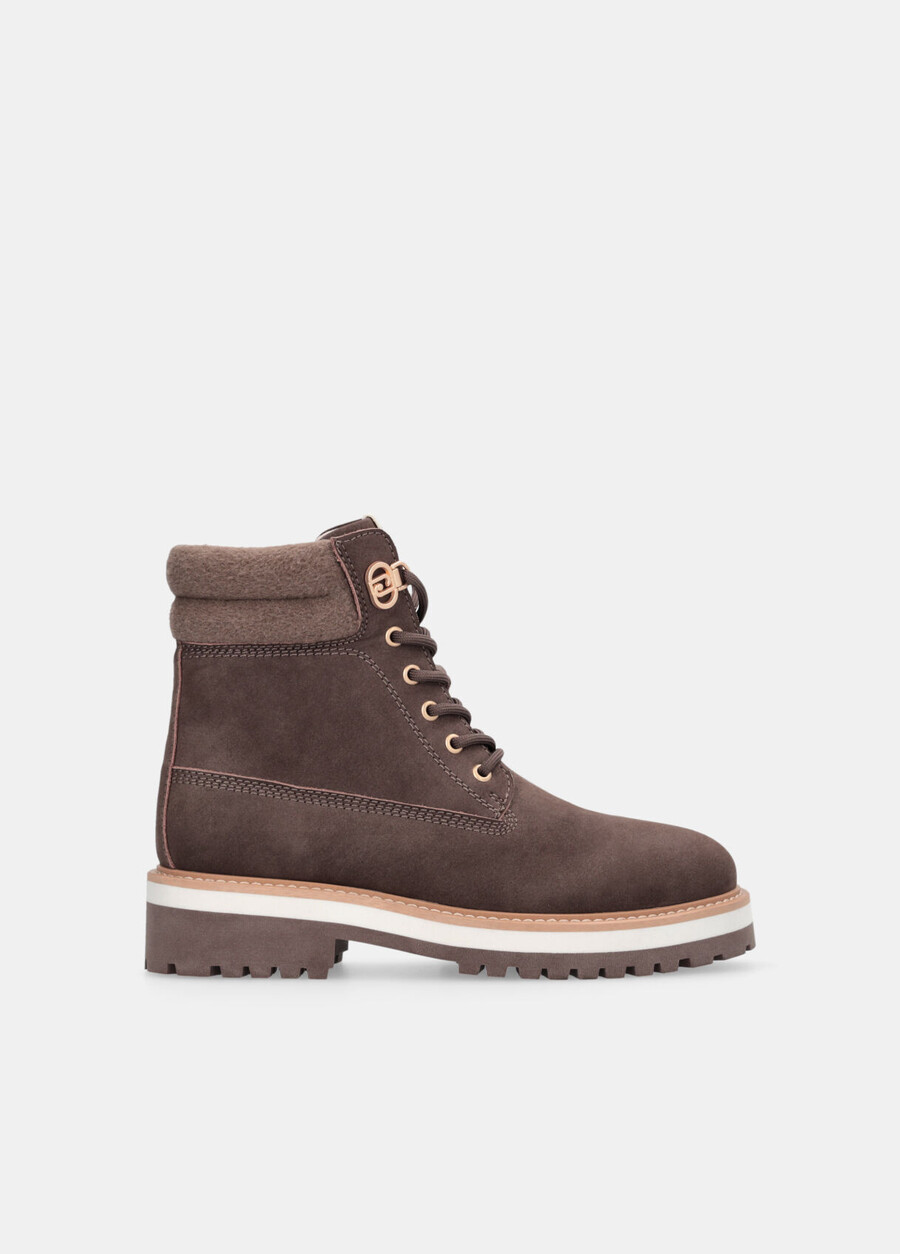 bottines en daim