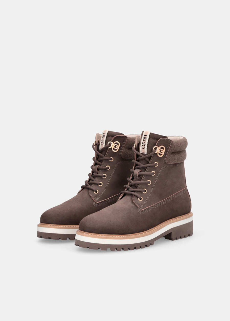 bottines en daim