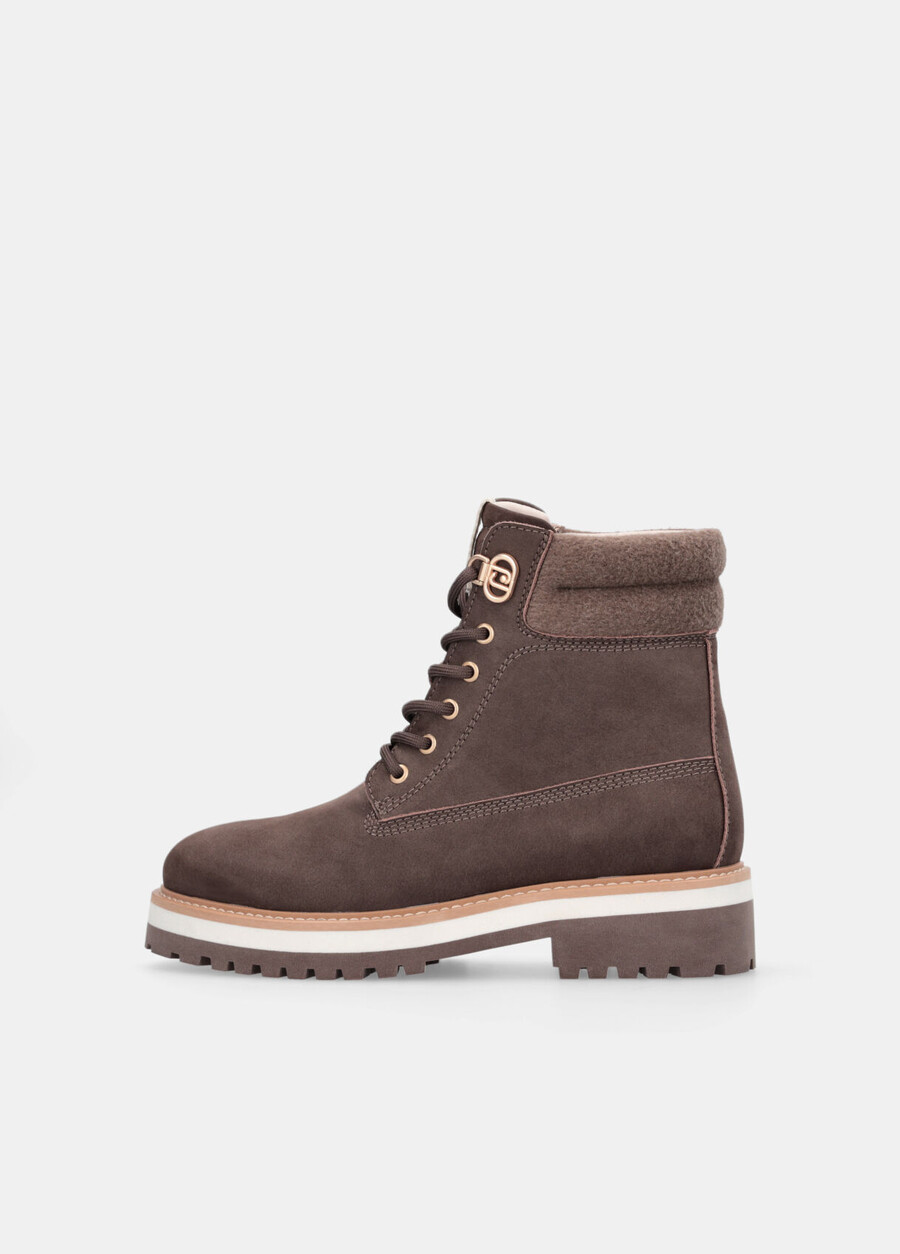 bottines en daim