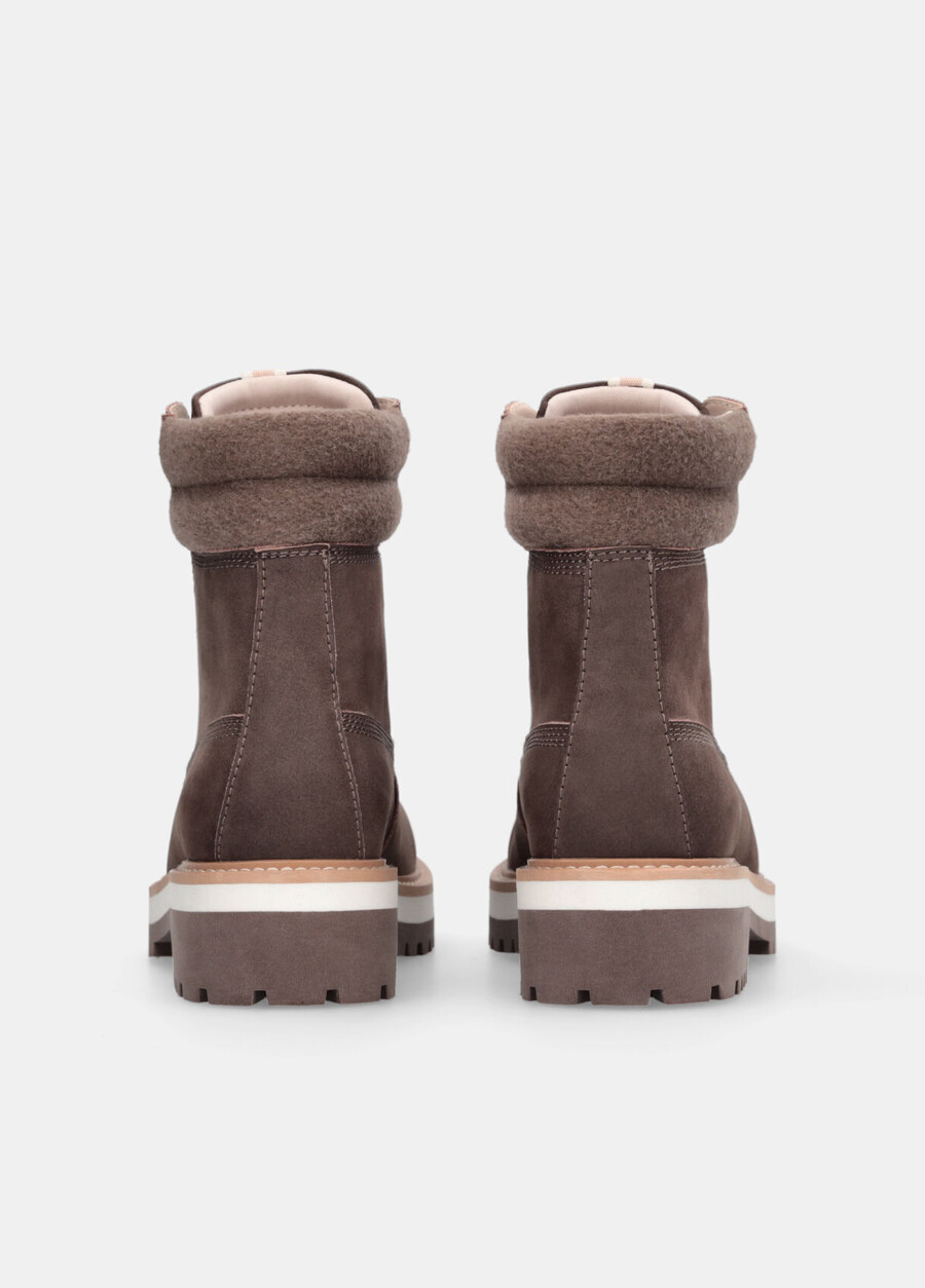 bottines en daim