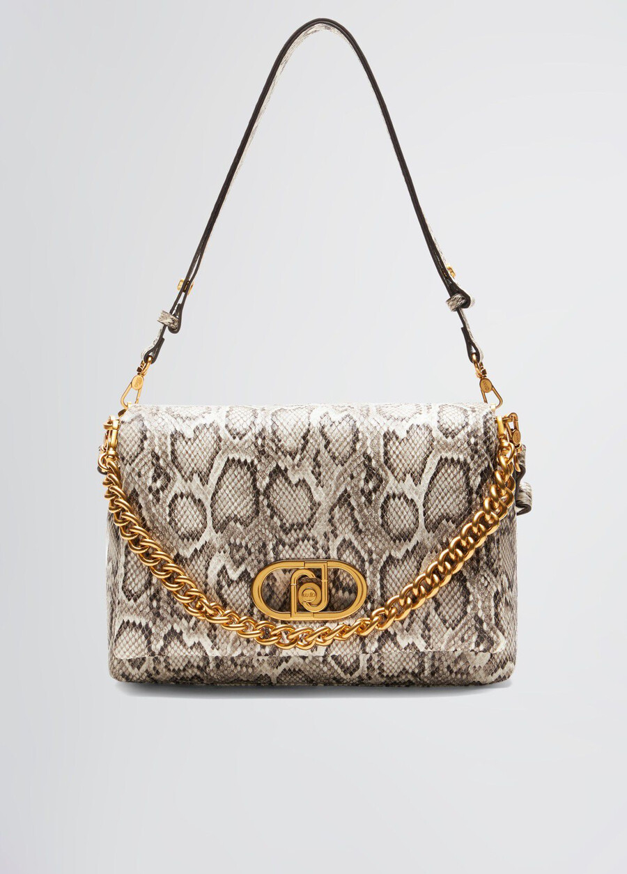 grand sac de voyage en peau de serpent
