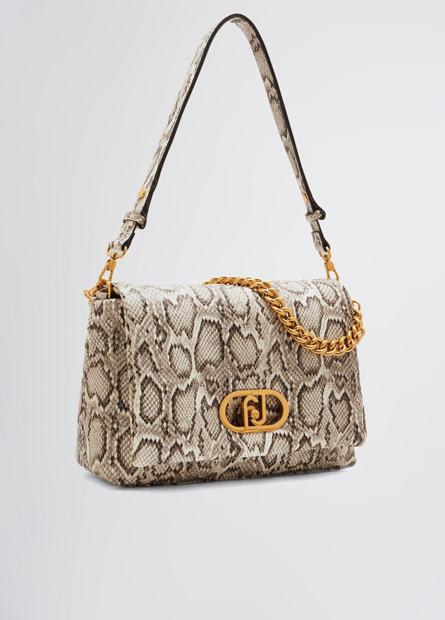 grand sac de voyage en peau de serpent