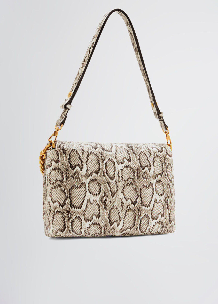 grand sac de voyage en peau de serpent
