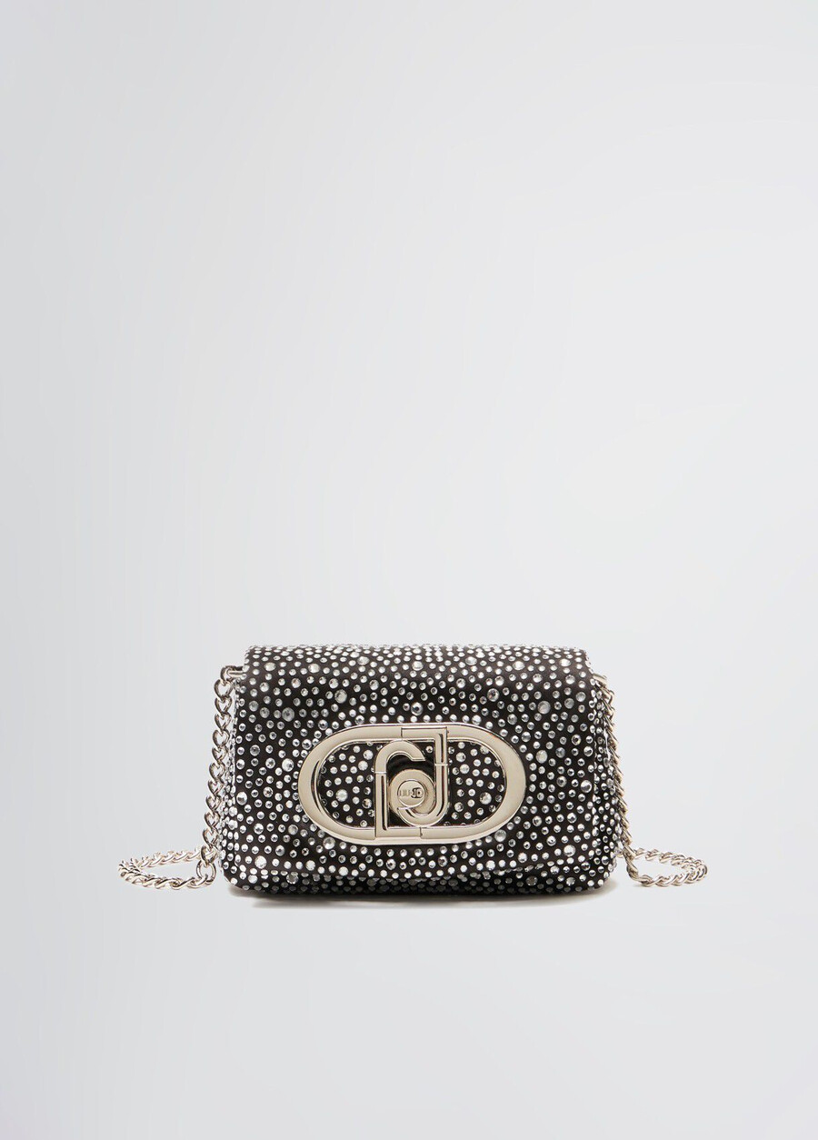 sac lapuffy mini orné de strass