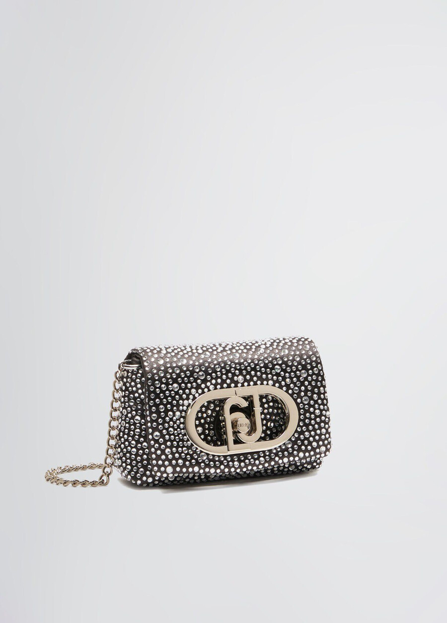 sac lapuffy mini orné de strass