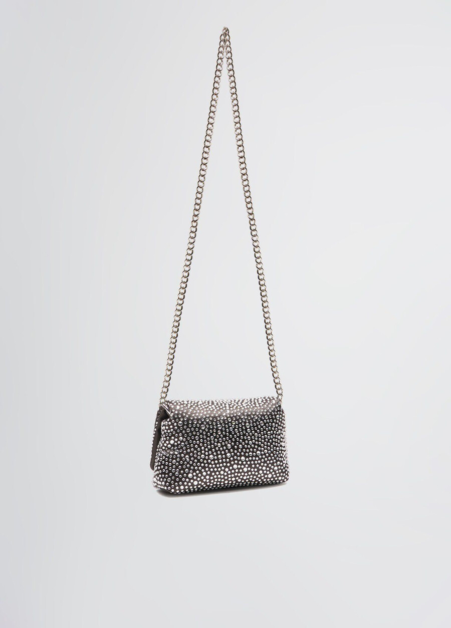 sac lapuffy mini orné de strass