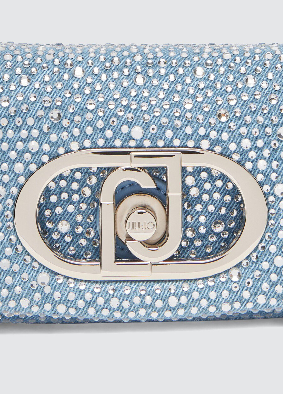 mini sac lapuffy en denim