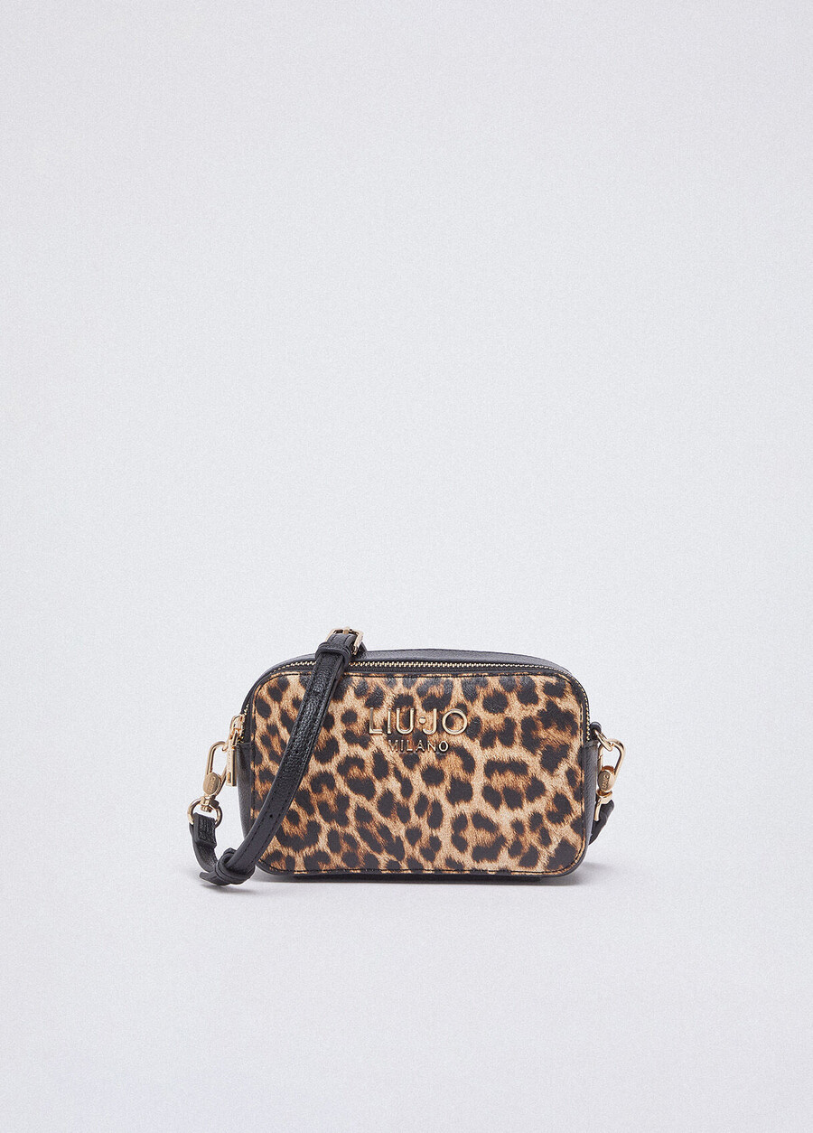 sac bandoulière à imprimé animal