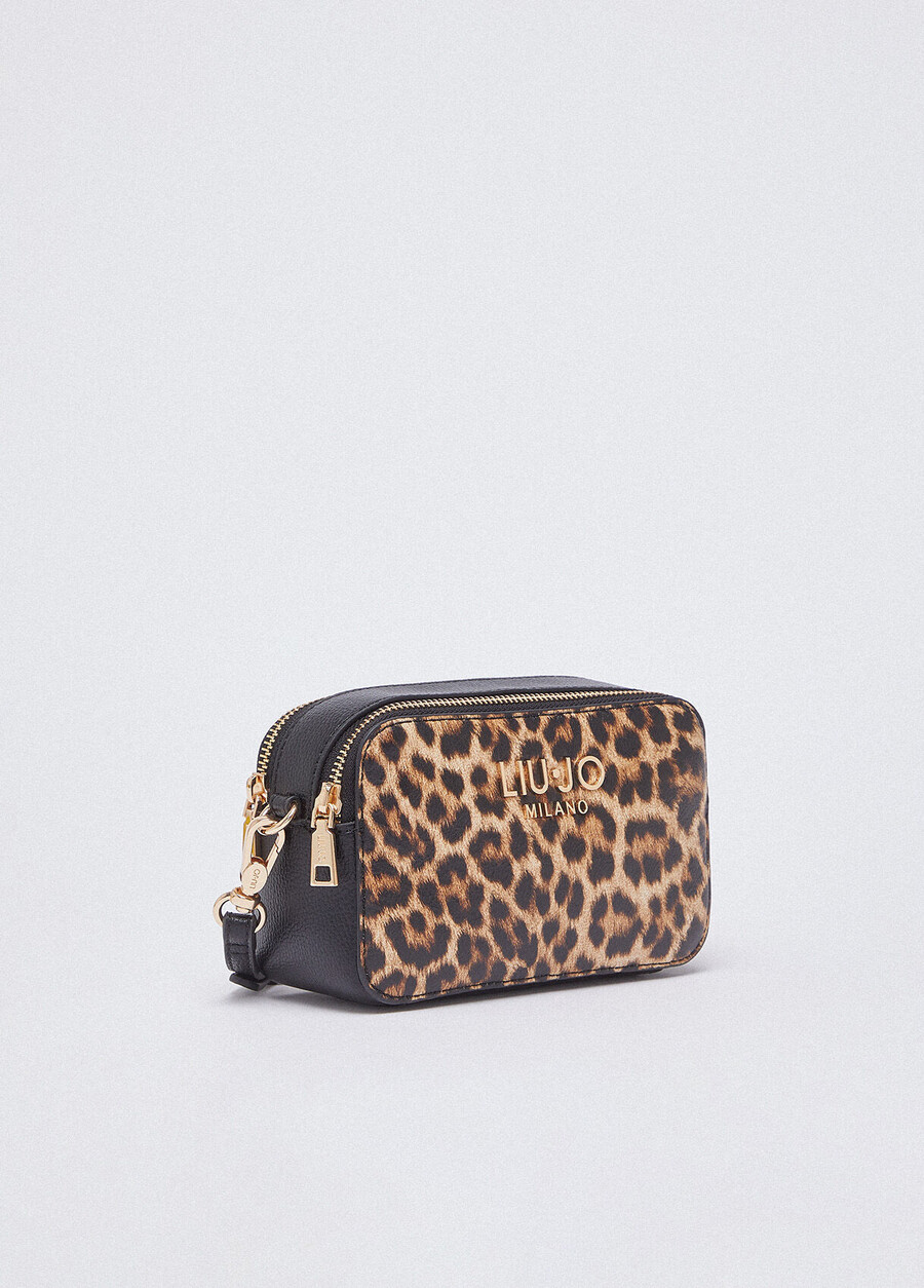 sac bandoulière à imprimé animal
