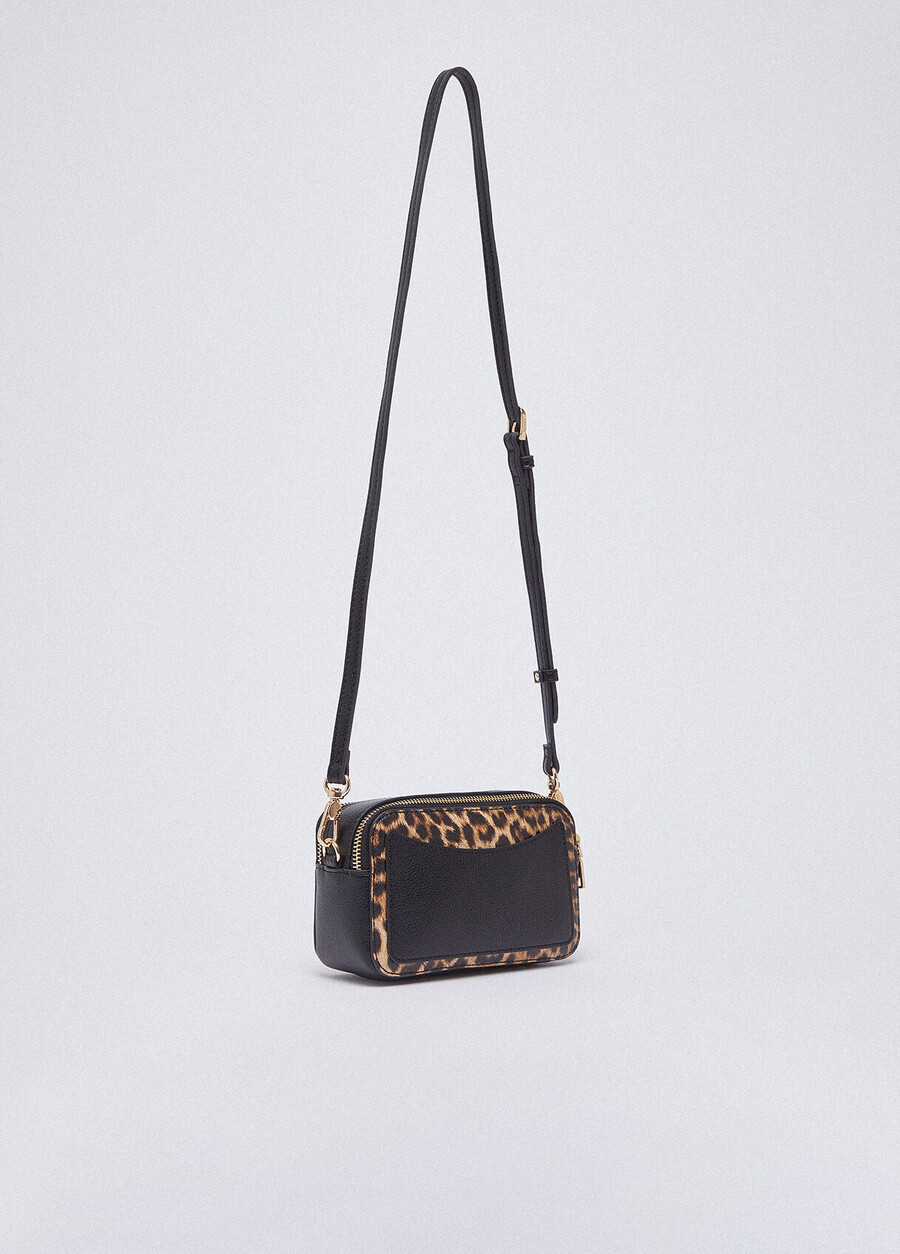 sac bandoulière à imprimé animal