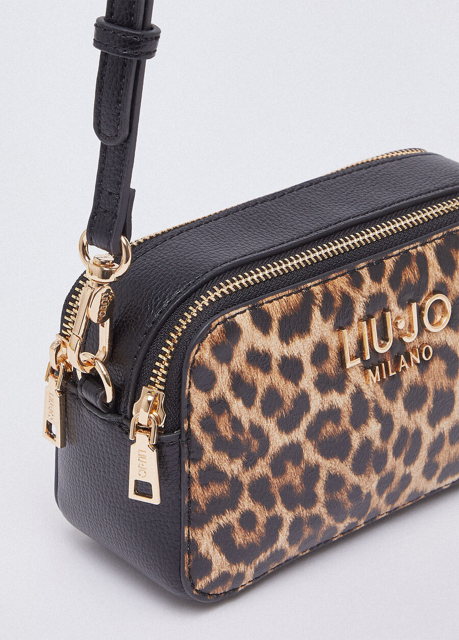 sac bandoulière à imprimé animal