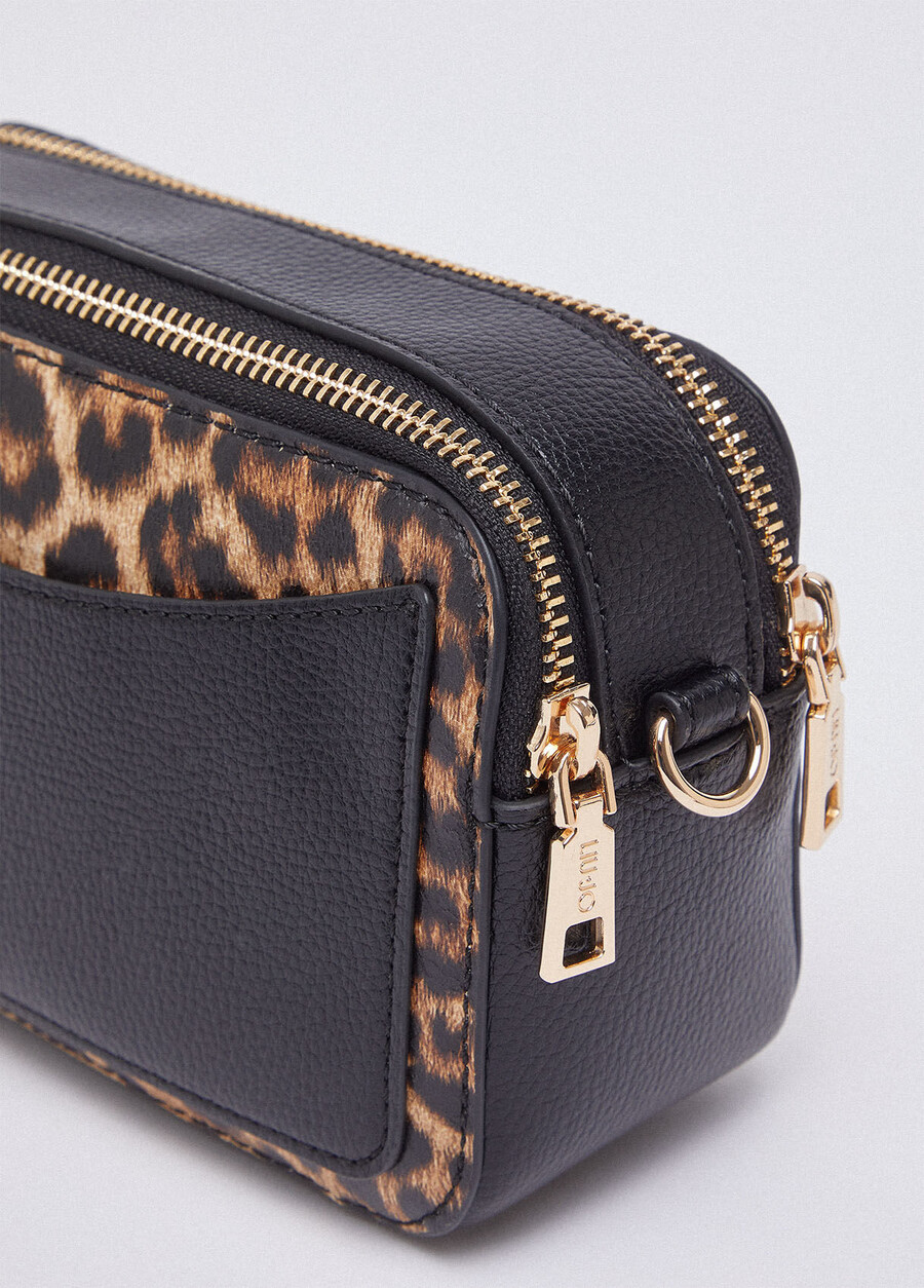 sac bandoulière à imprimé animal