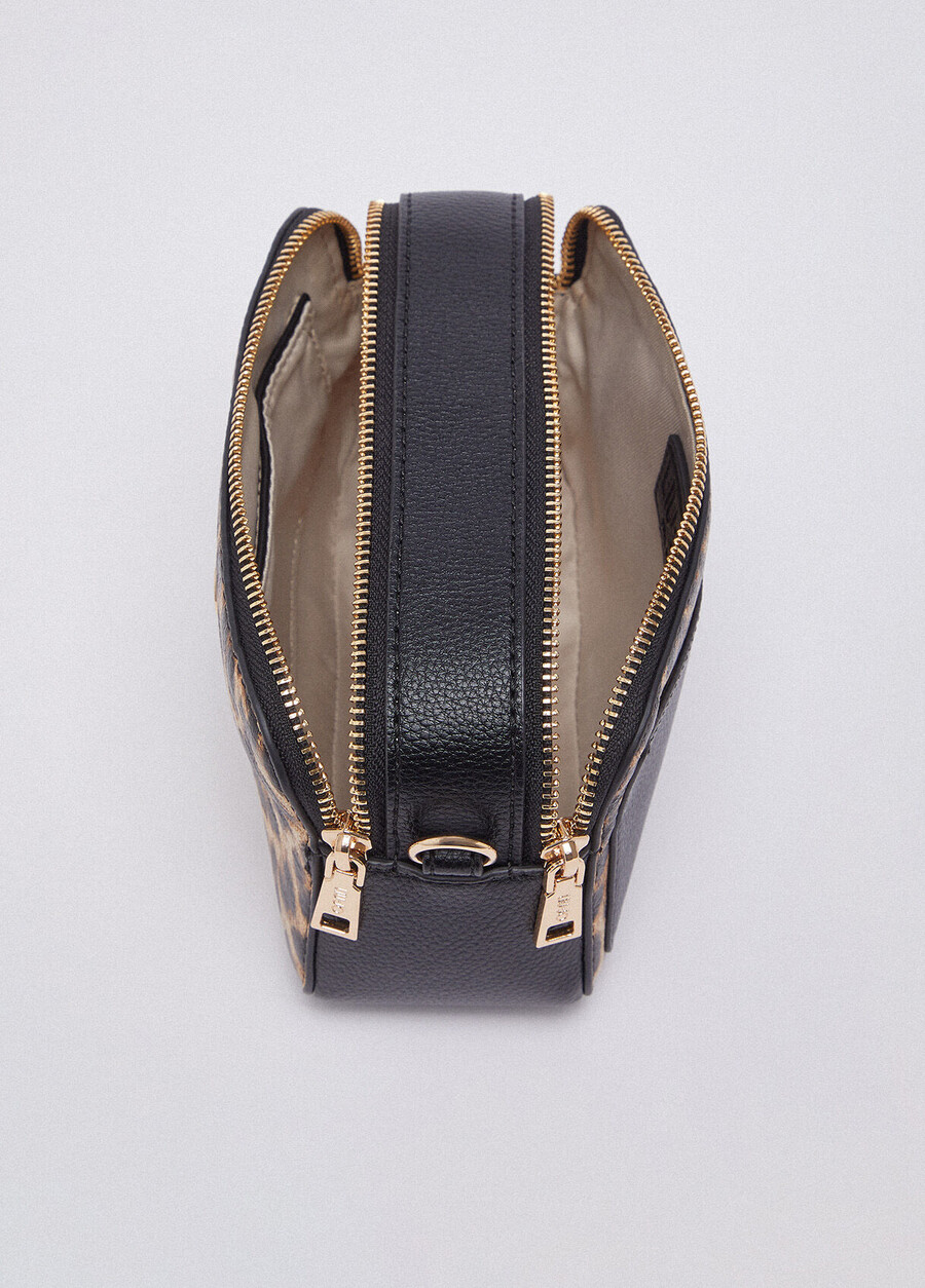 sac bandoulière à imprimé animal