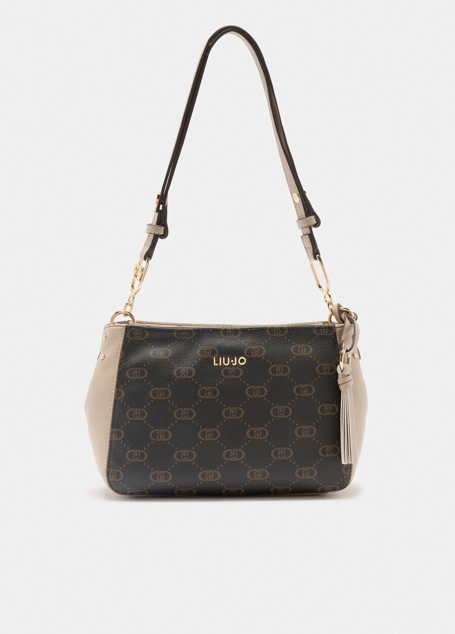 sac bandoulière monogrammé moyen