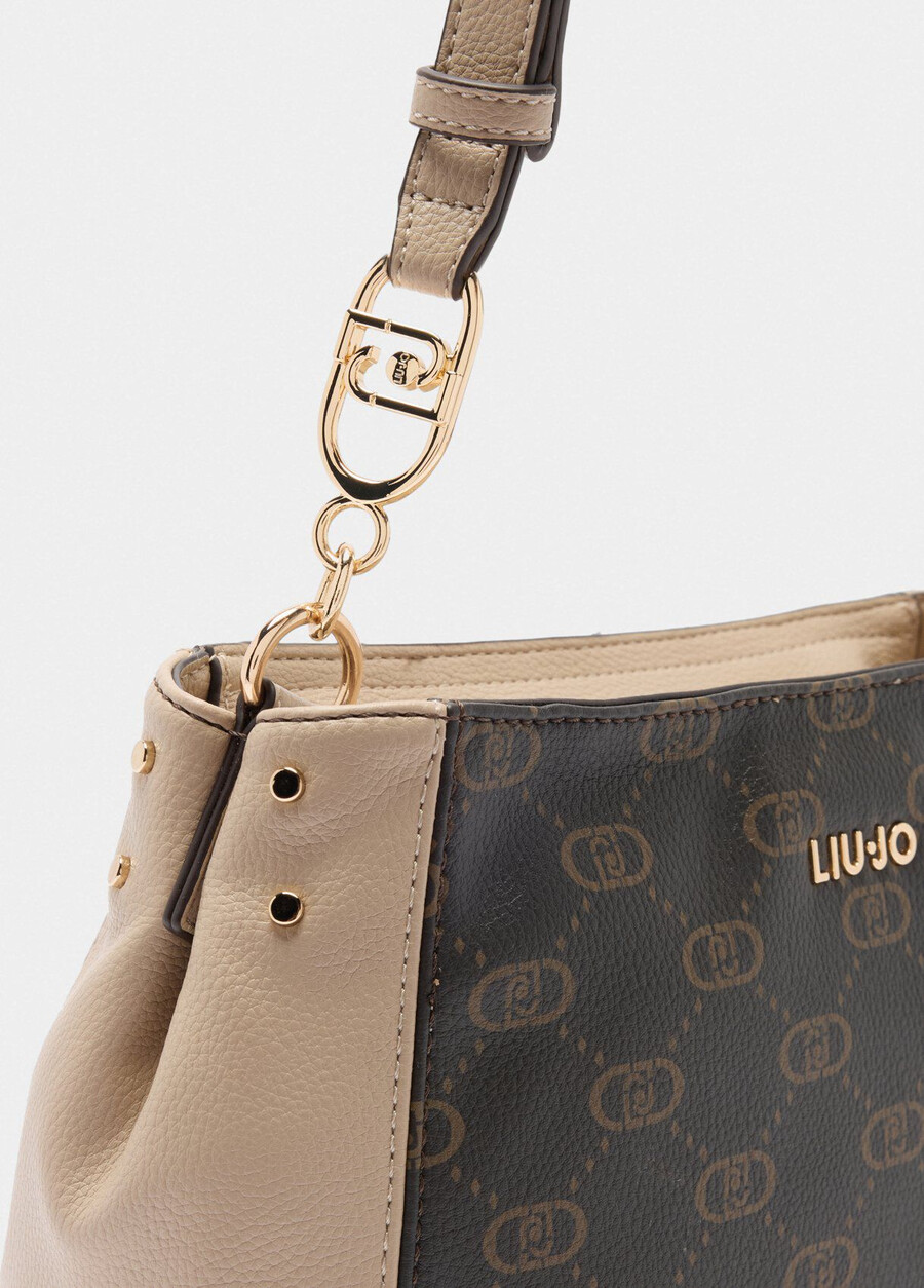 sac bandoulière monogrammé moyen
