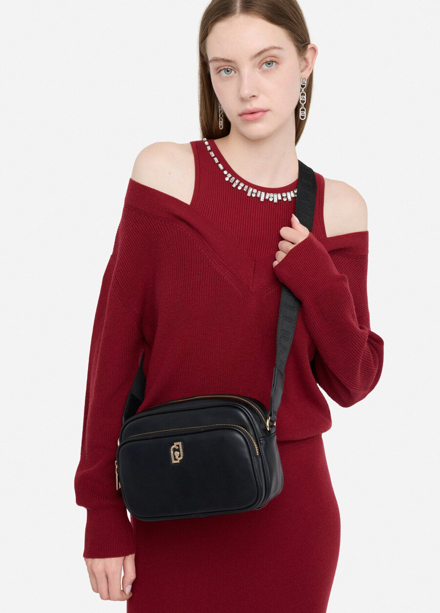 sac bandoulière moyen avec pochette