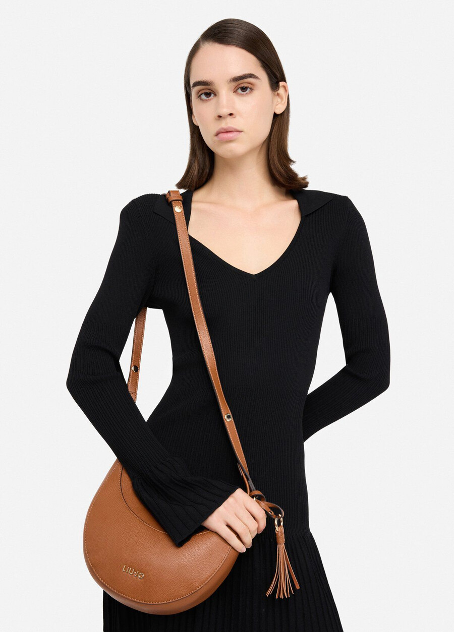 sac bandoulière moyen avec breloque