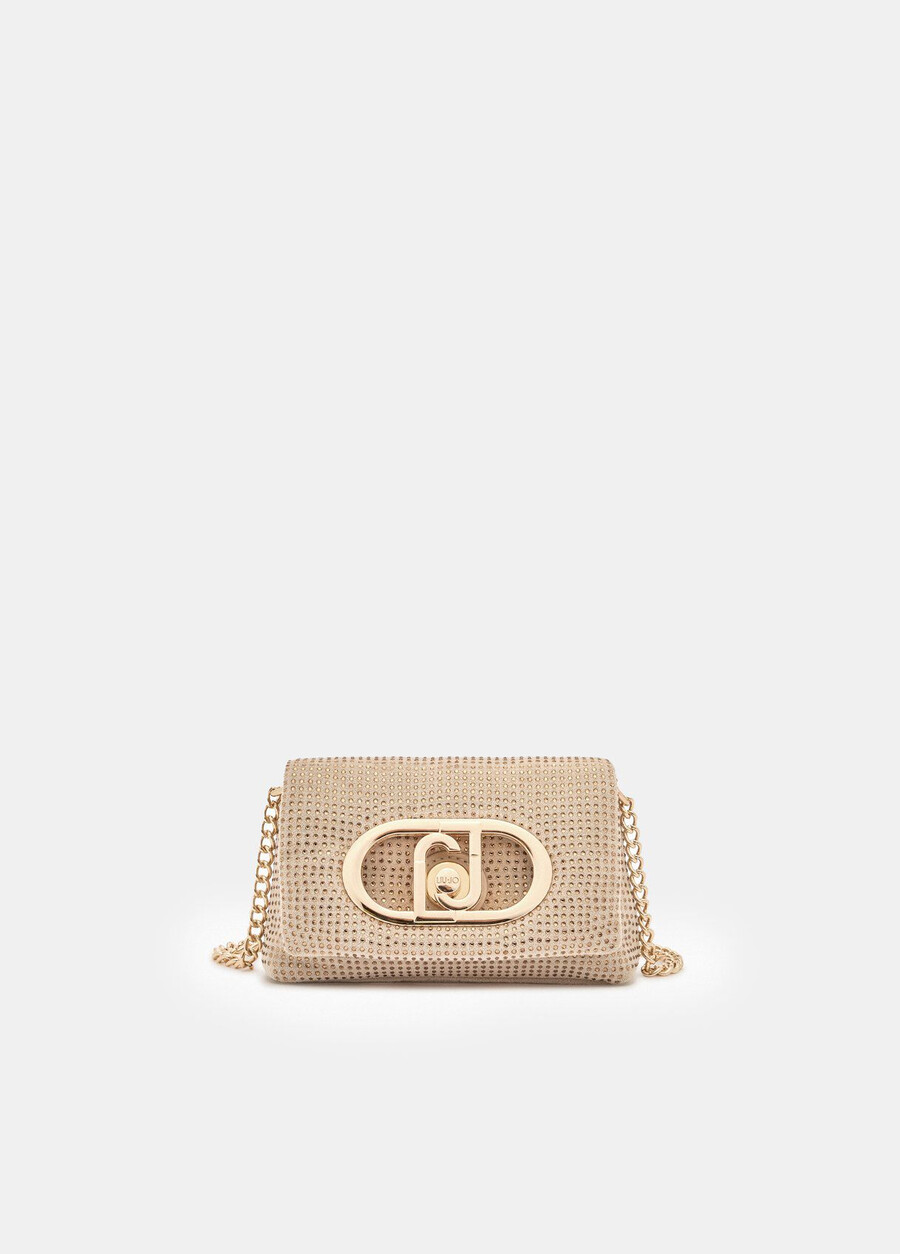 sac lapuffy mini orné de strass