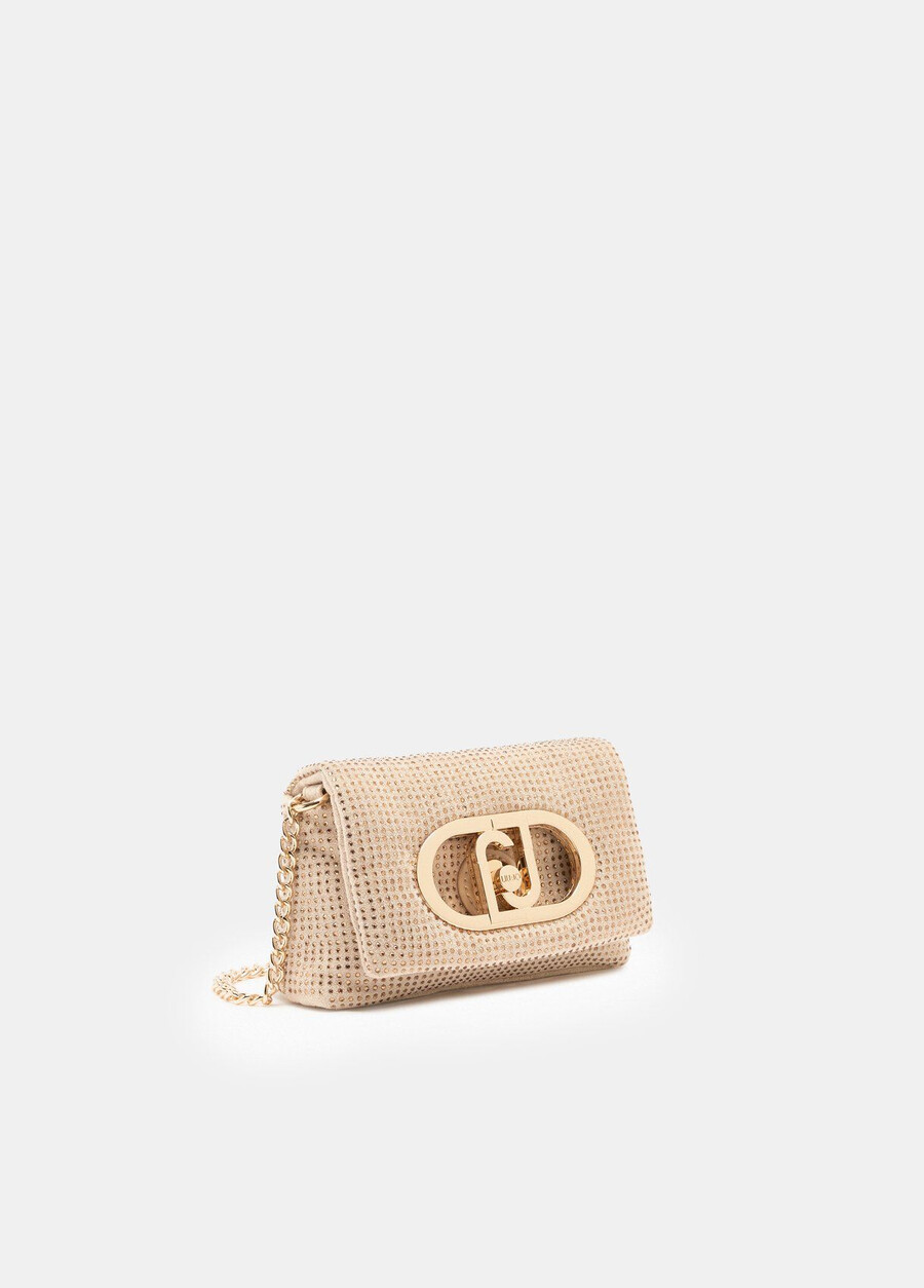 sac lapuffy mini orné de strass
