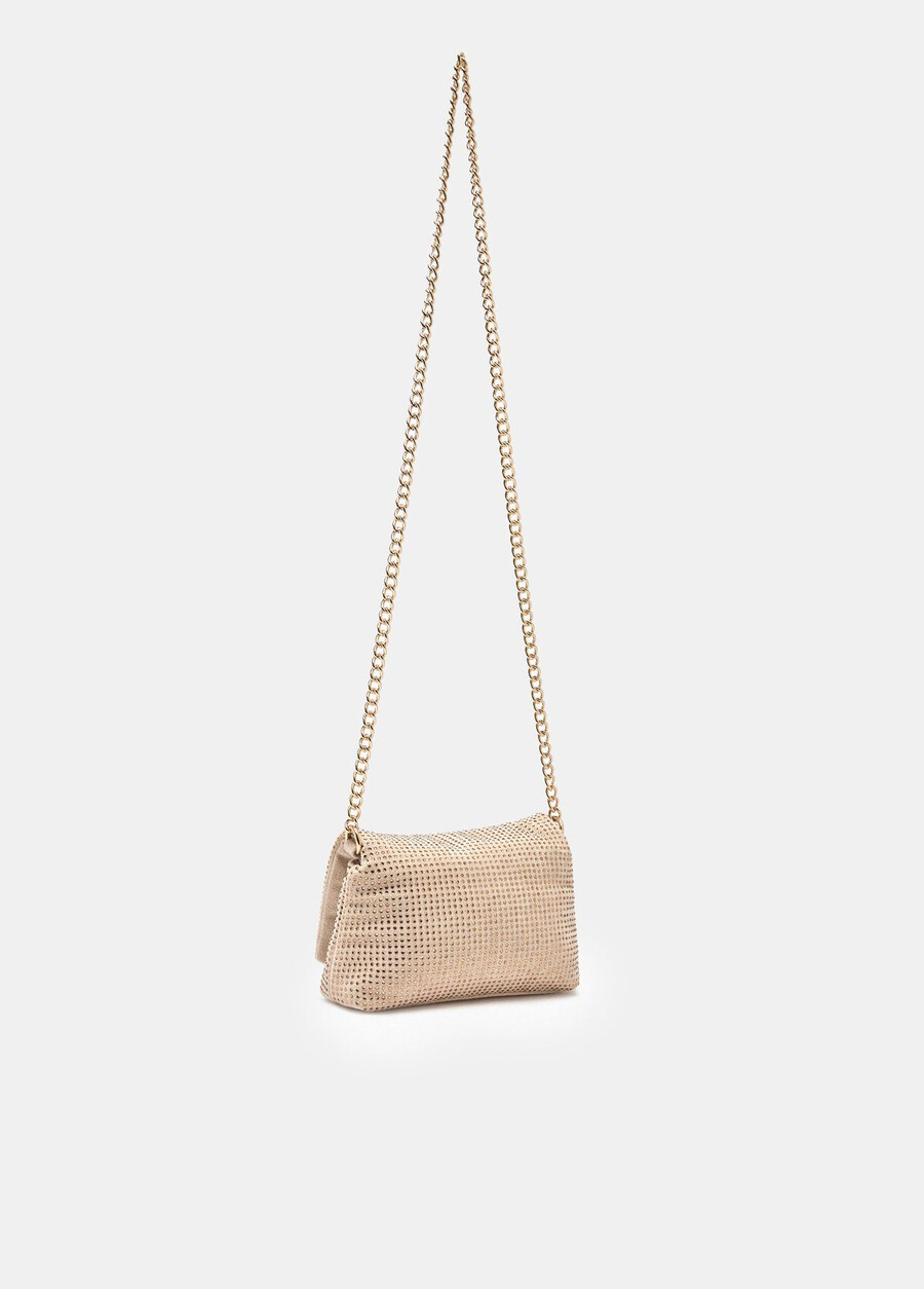 sac lapuffy mini orné de strass