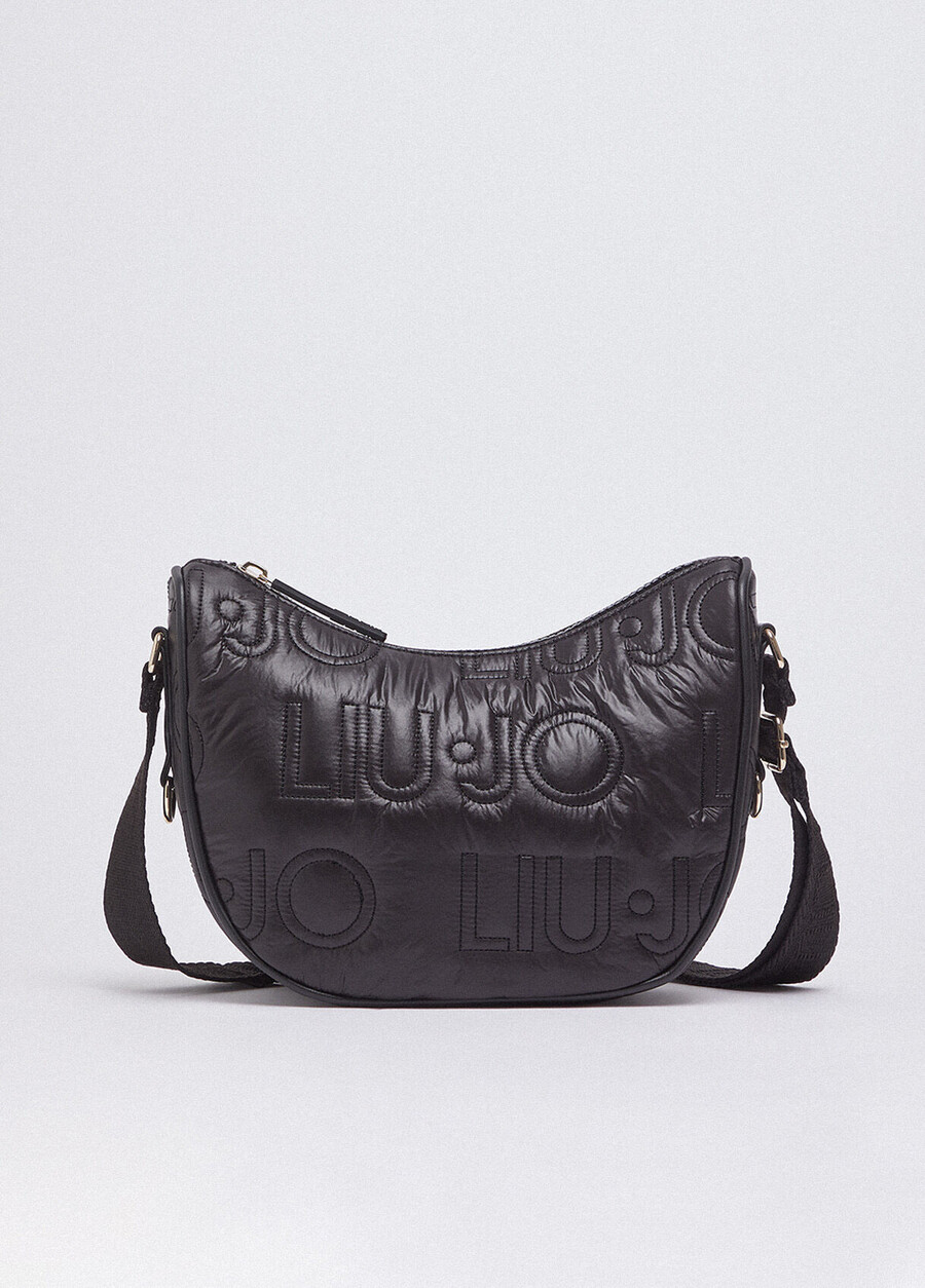 sac bandoulière moyen en nylon mat