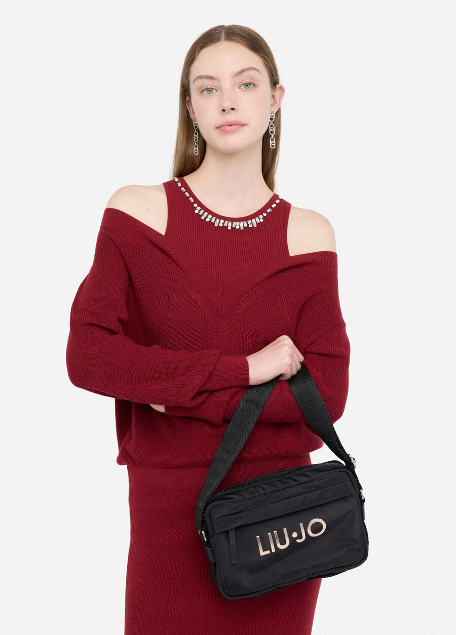 sac bandoulière moyen en nylon