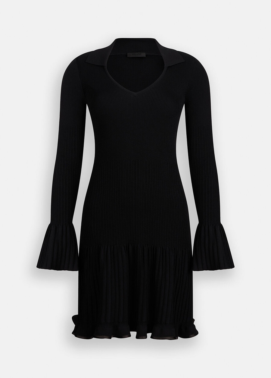 robe courte en maille