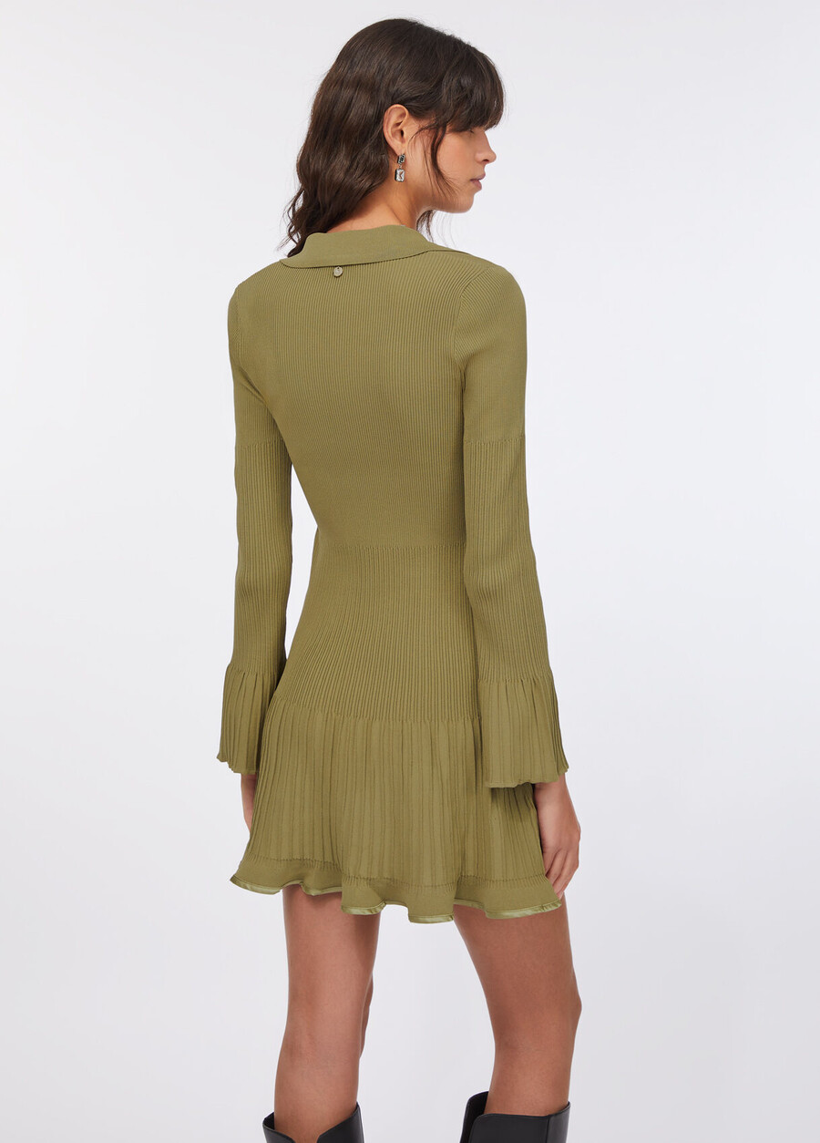 robe courte en maille