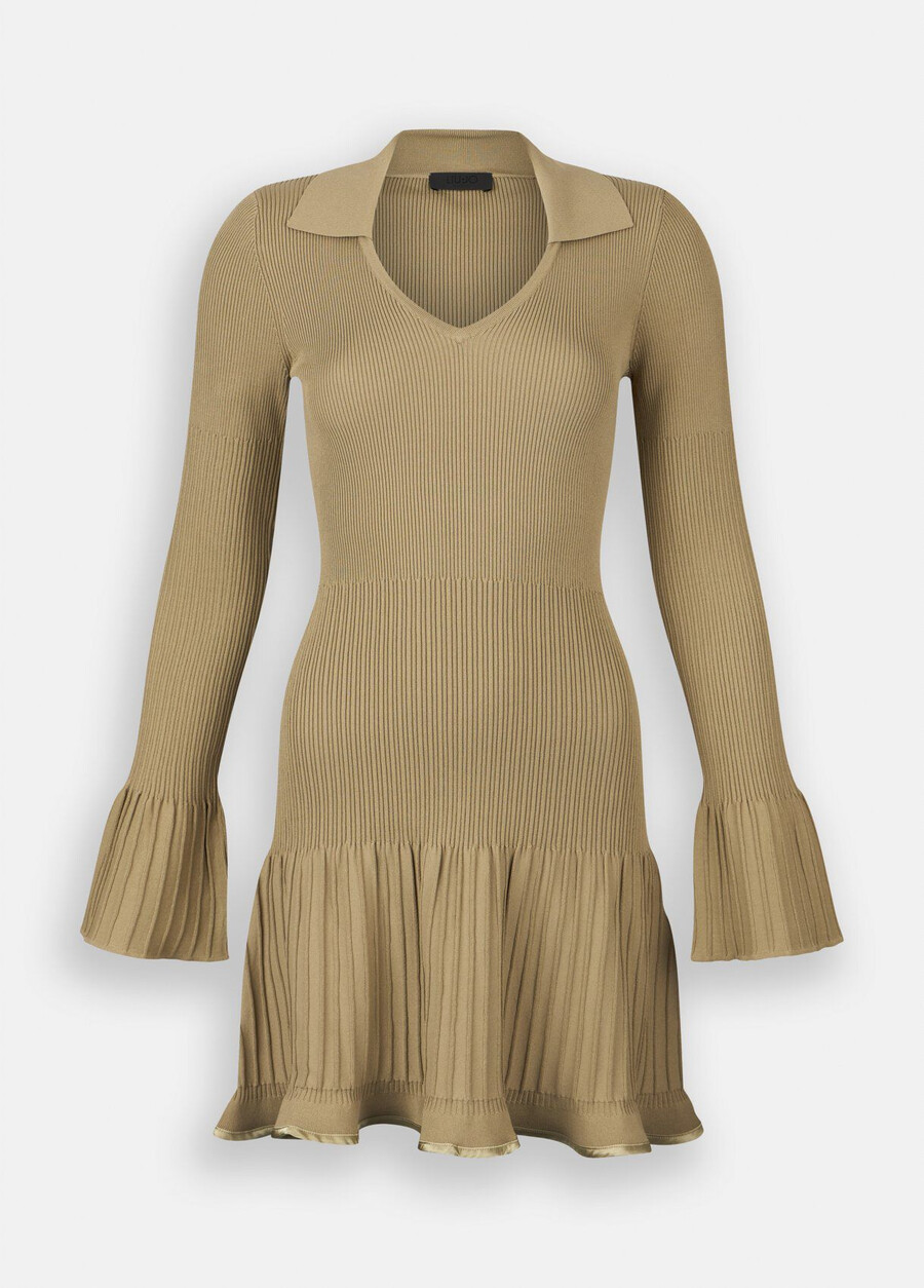 robe courte en maille