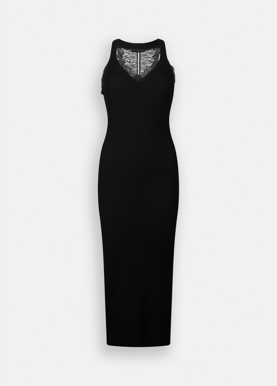 robe longue en maille