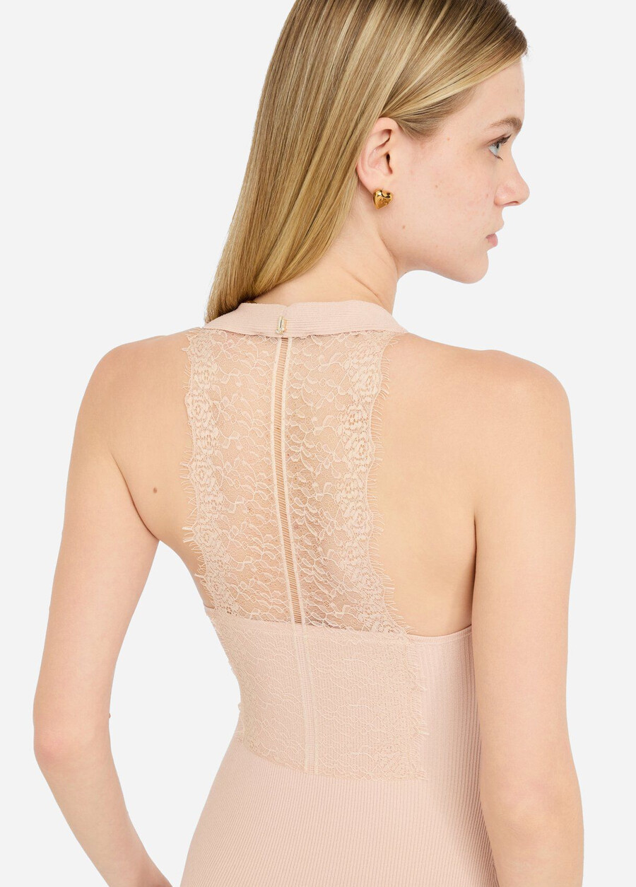 robe longue en maille
