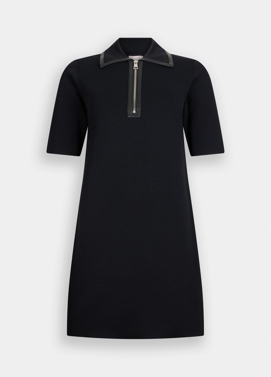 robe en maille avec ceinture