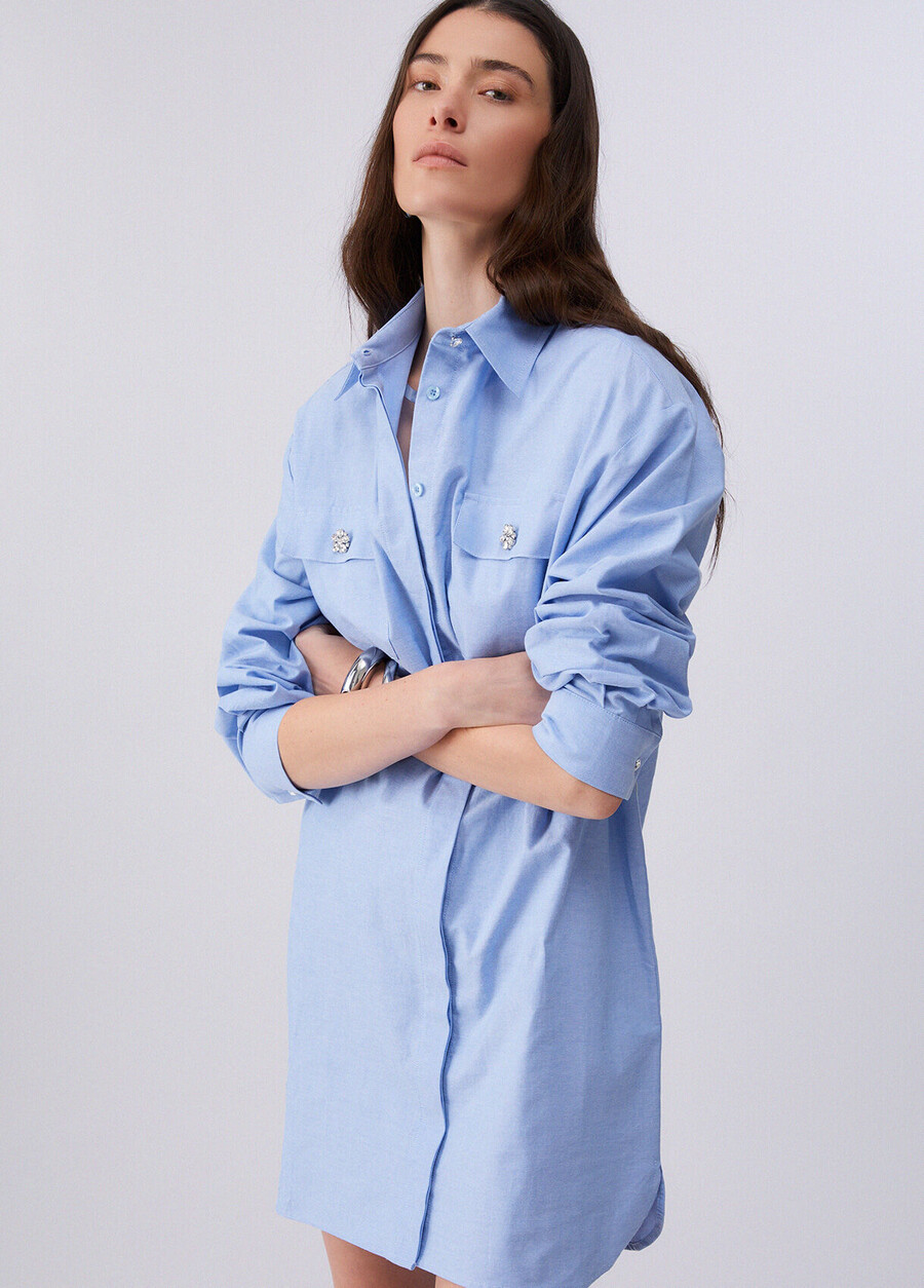 robe chemise courte