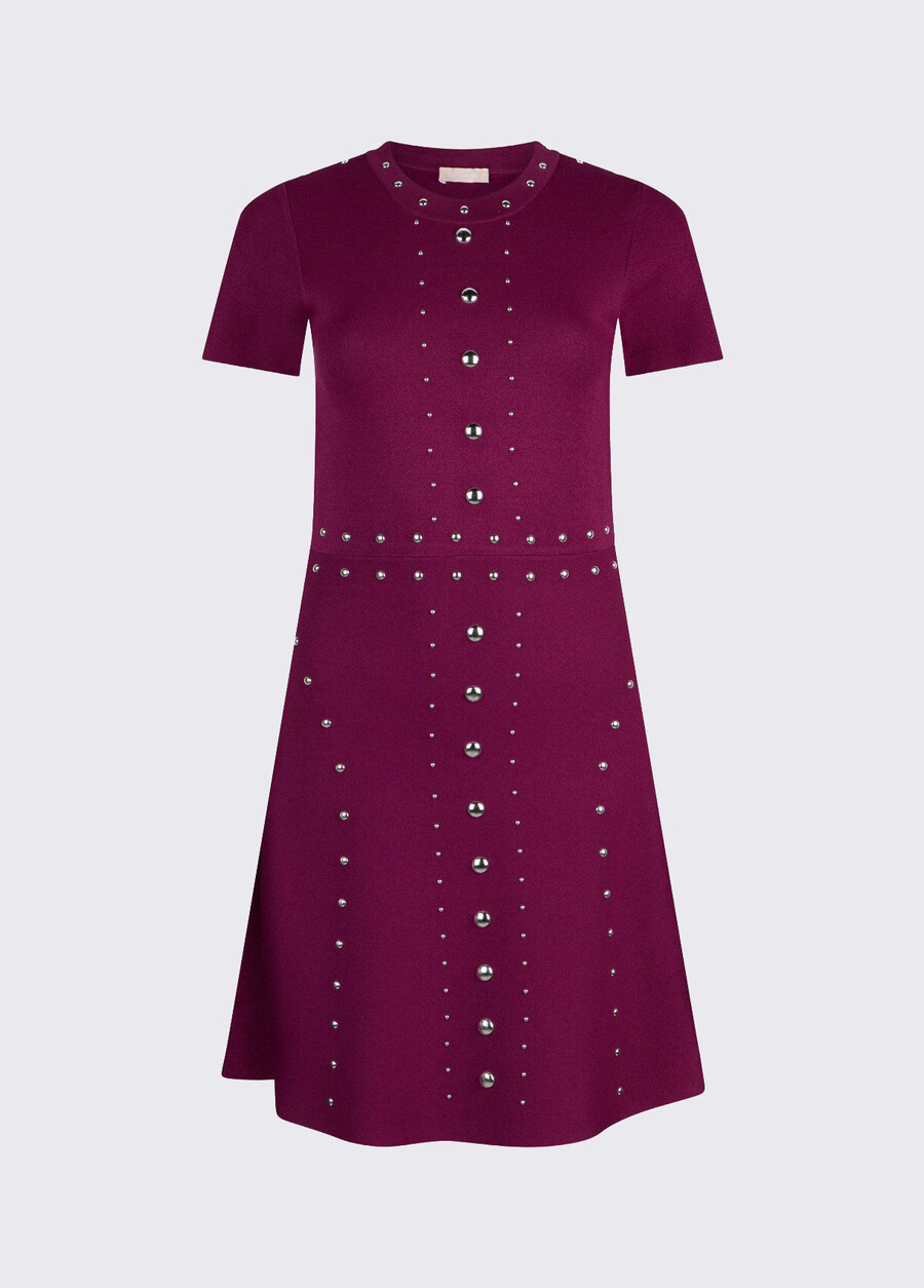 robe en maille à clous