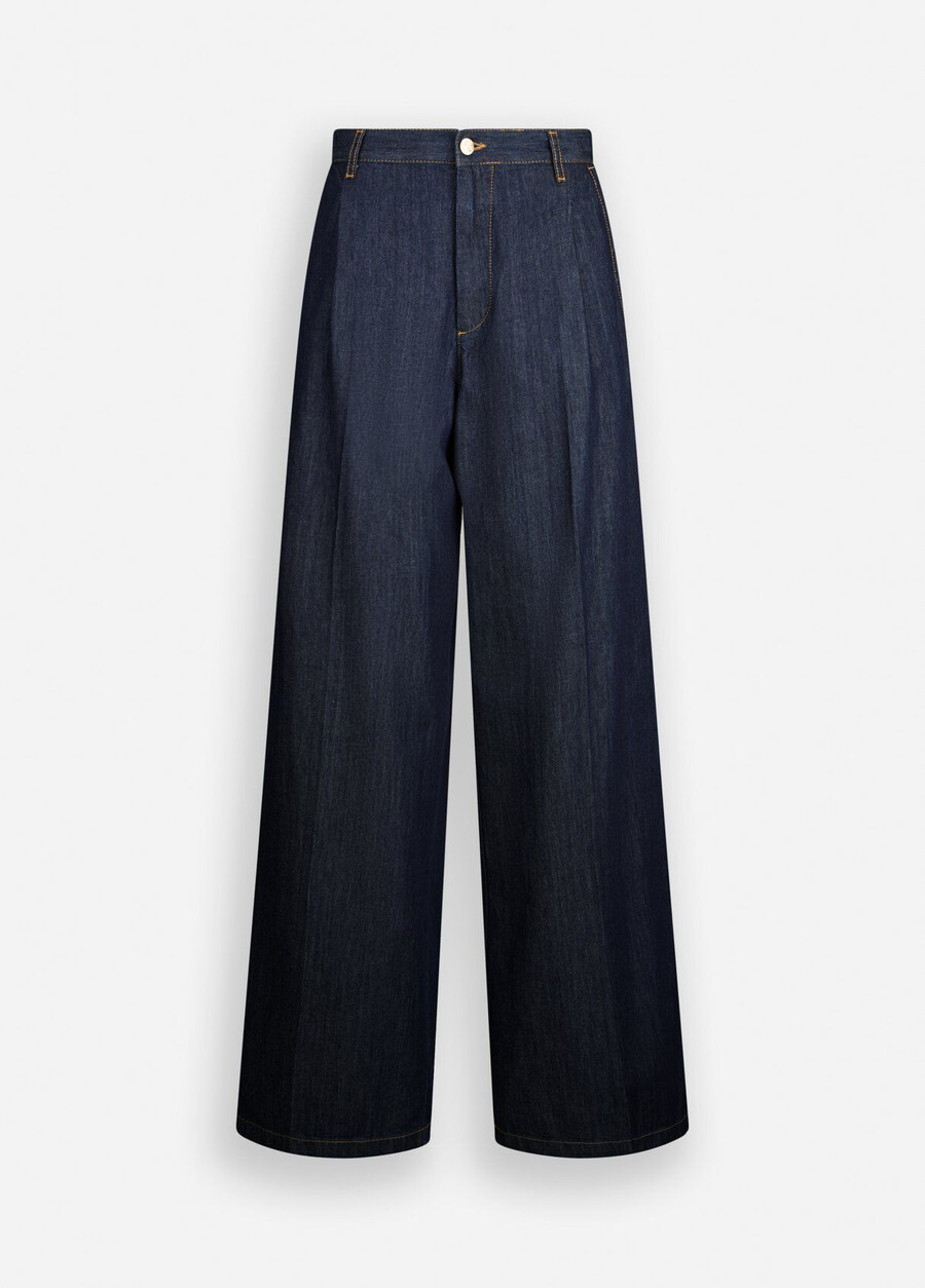 jean évasé style chino