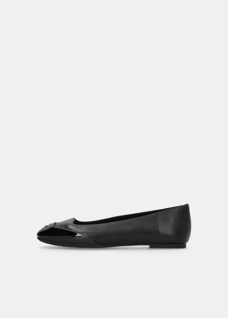 ballerines en cuir nappa