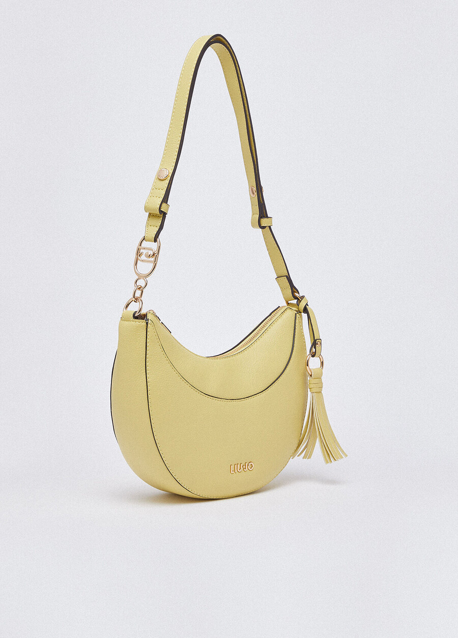 sac hobo moyen avec breloque