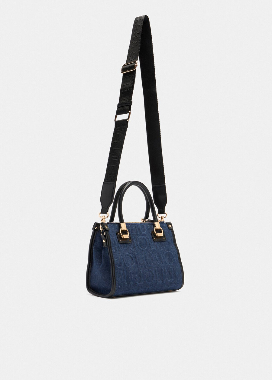 petit sac à main en denim