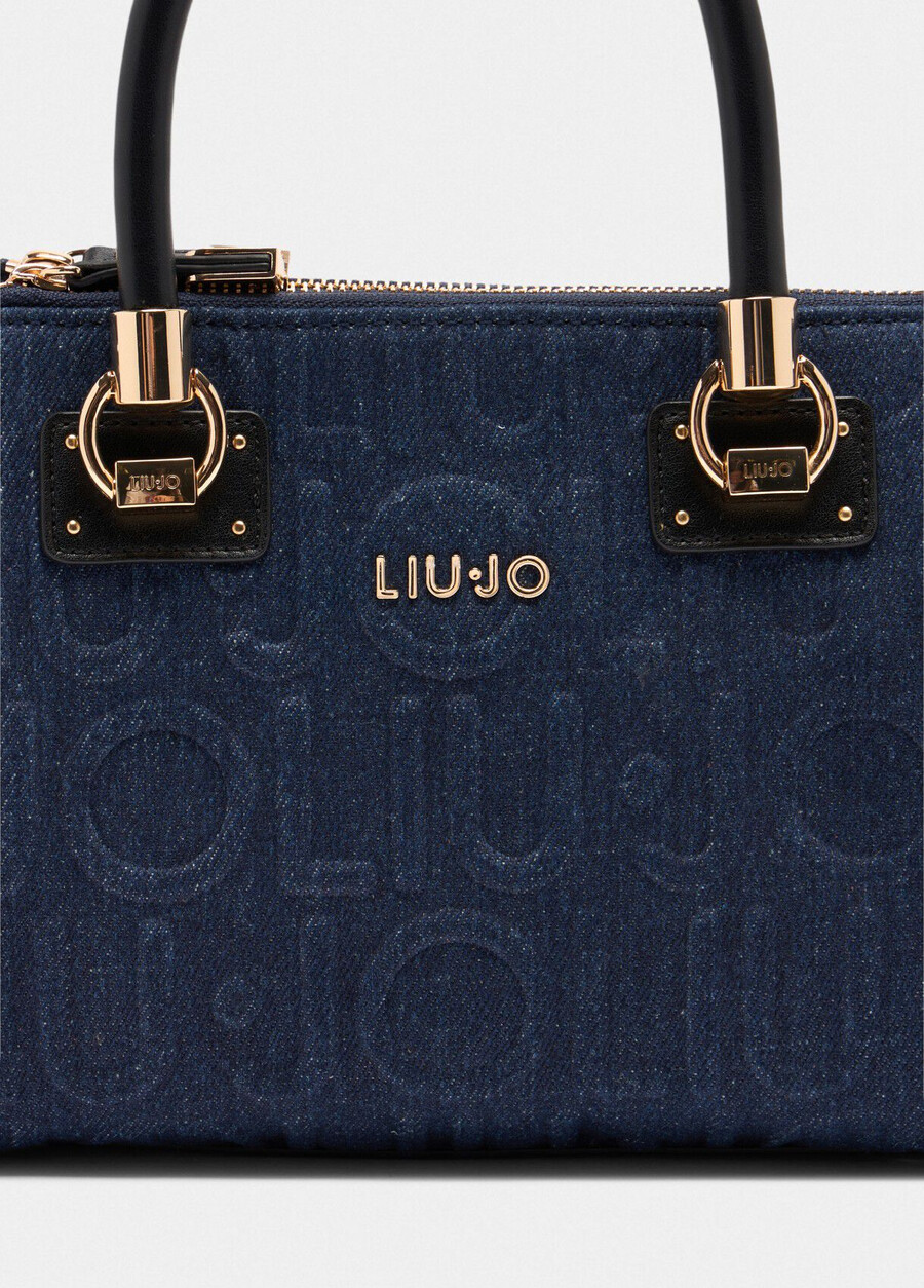 petit sac à main en denim