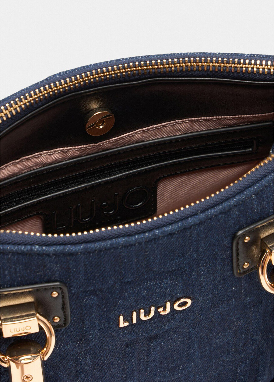 petit sac à main en denim