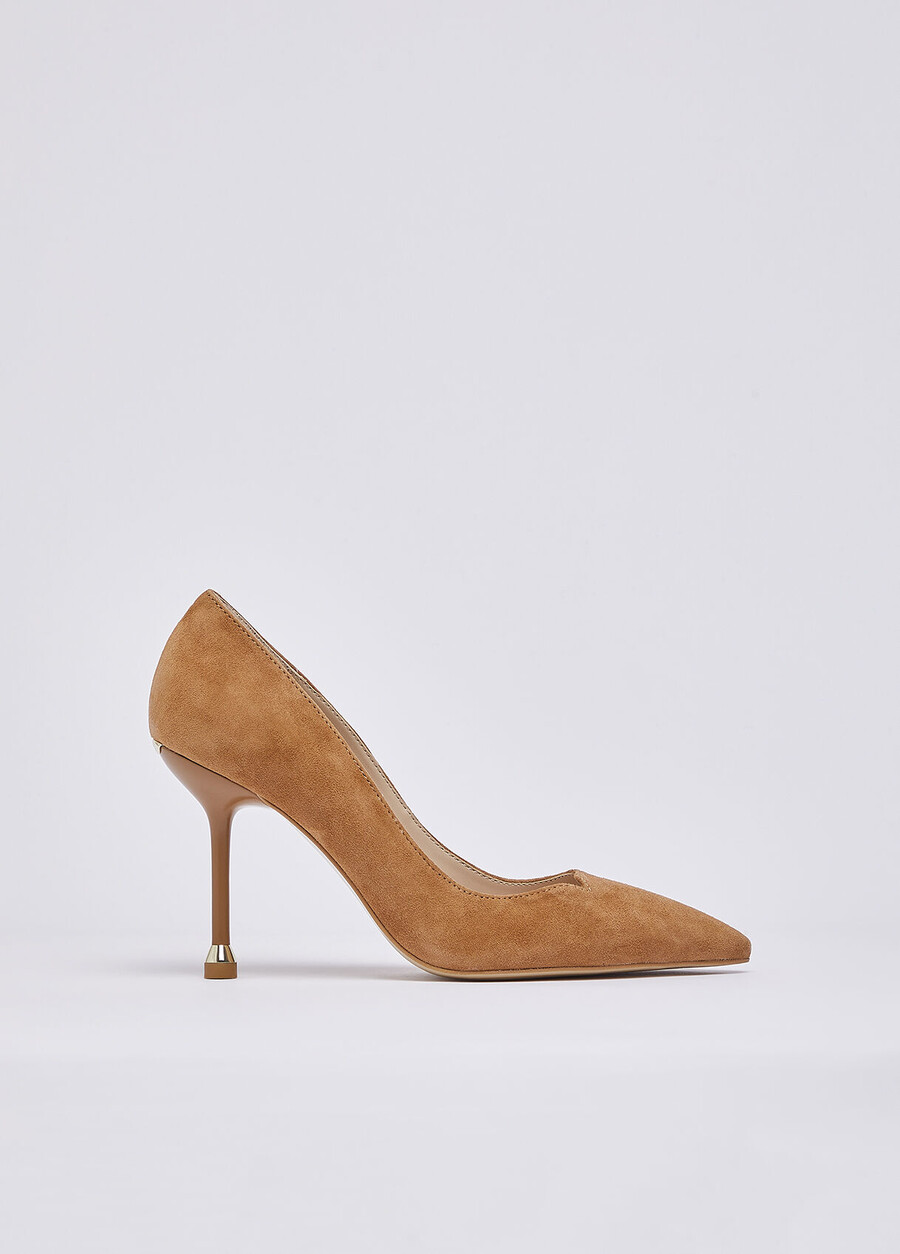 escarpins en daim