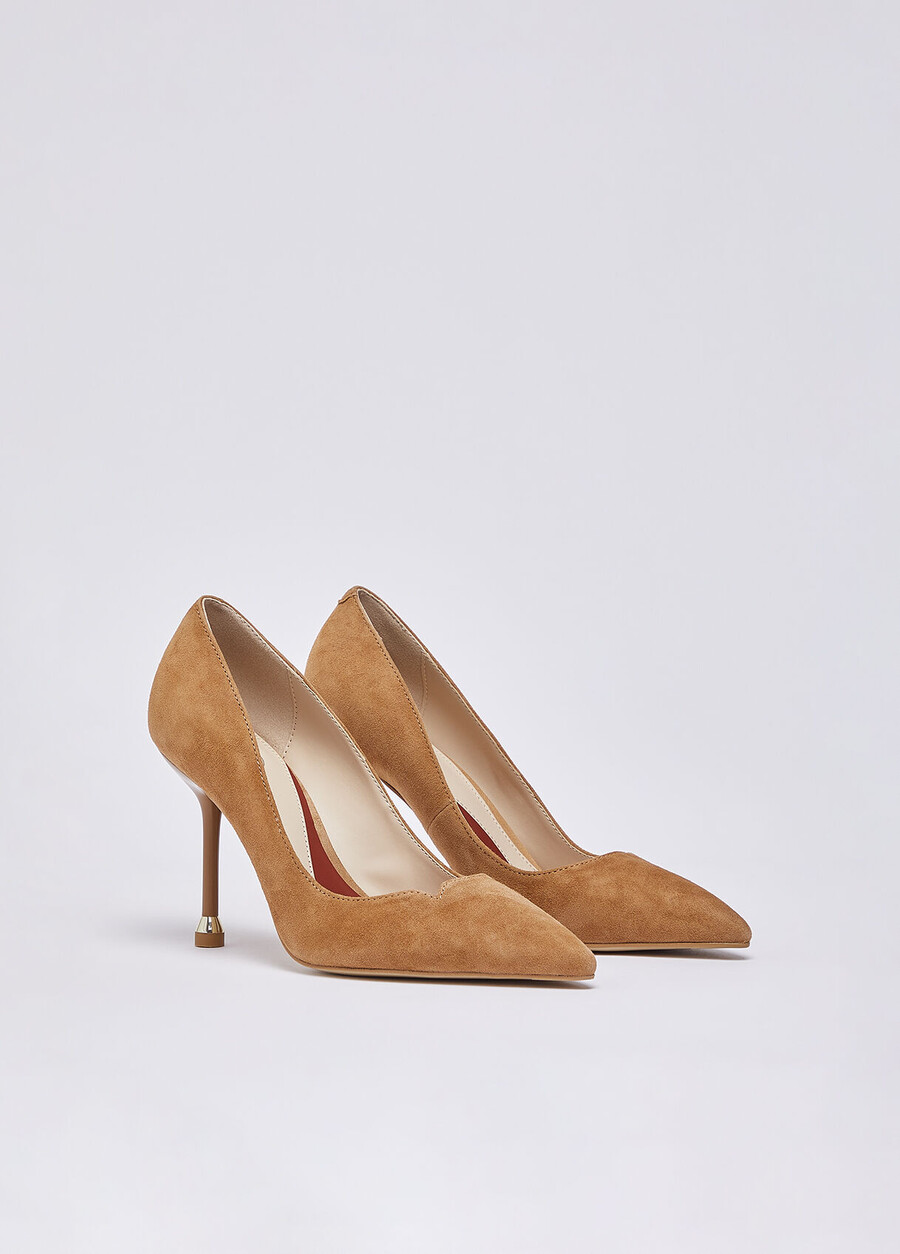 escarpins en daim