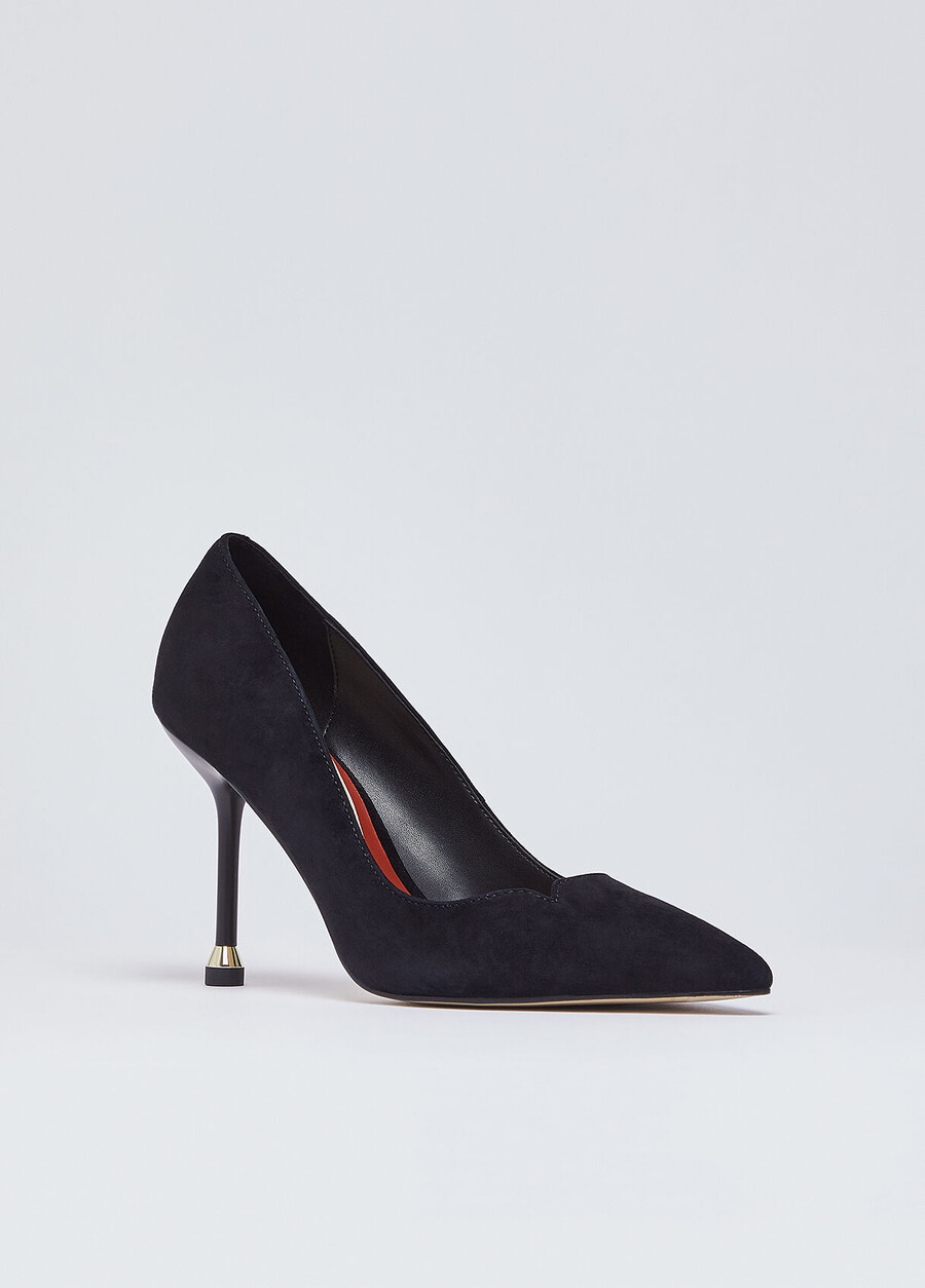 escarpins en daim