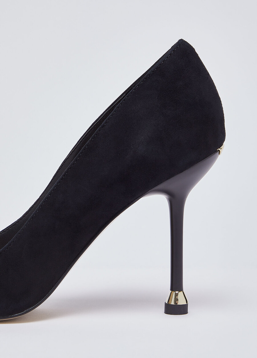 escarpins en daim