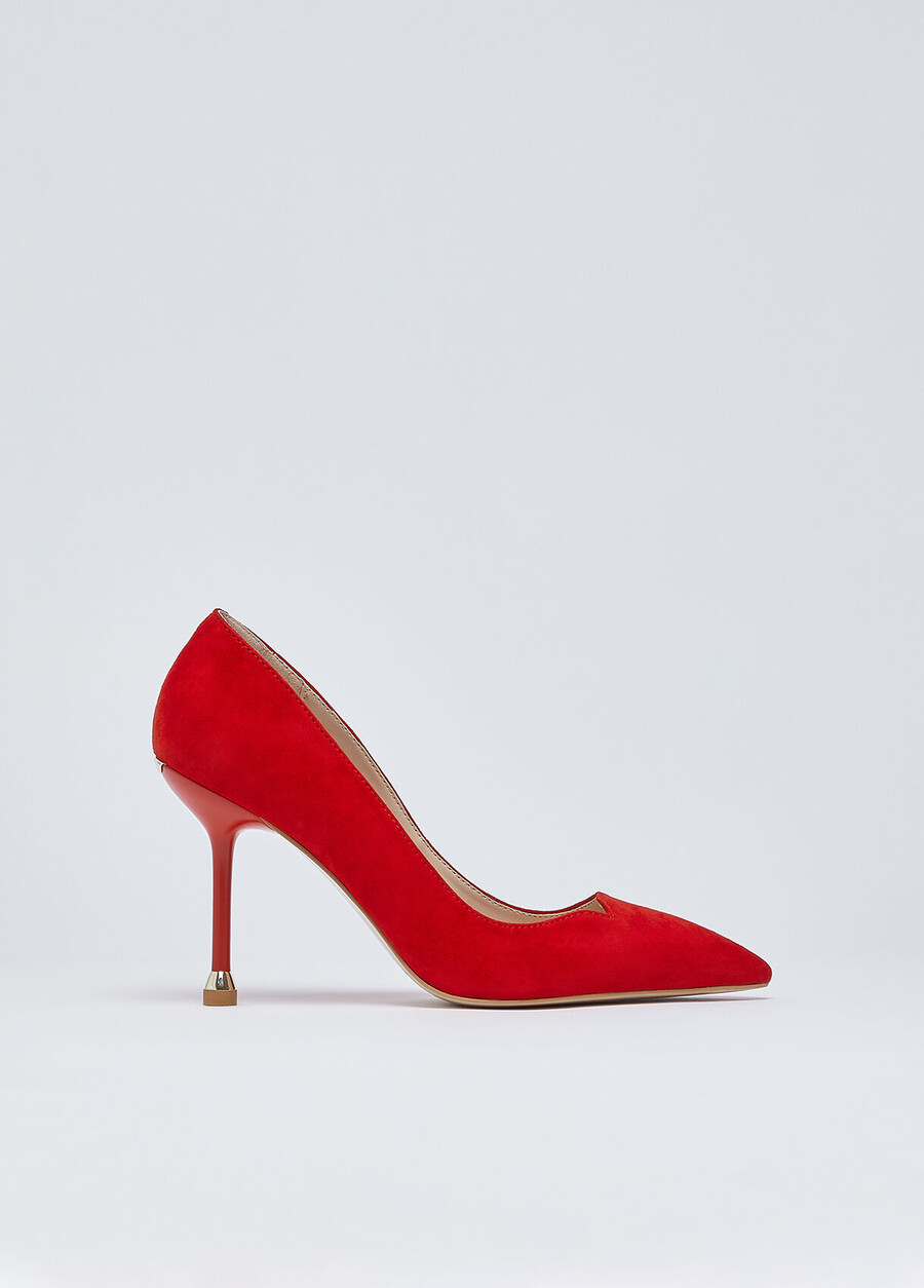 escarpins en daim